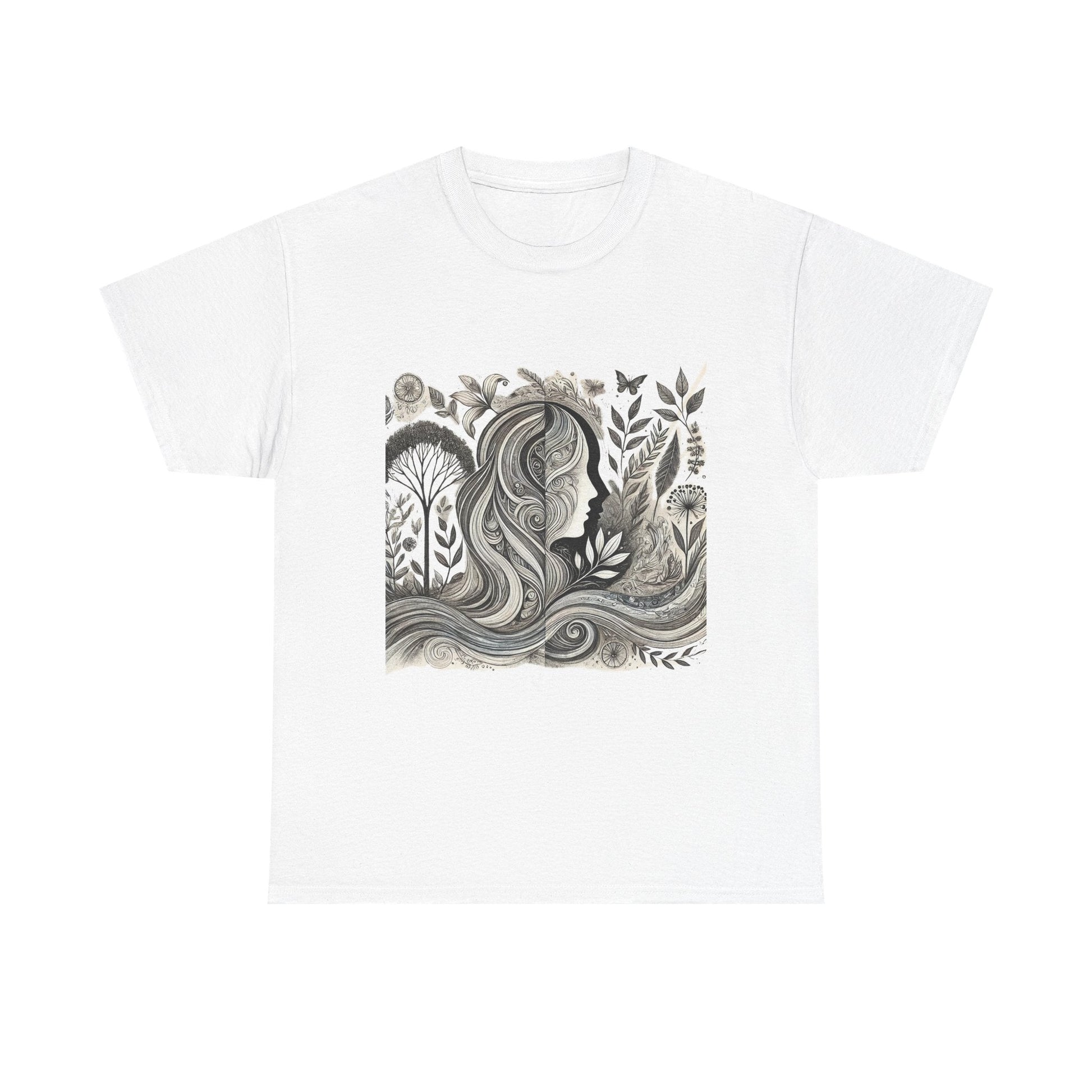 Unisex Heavy Cotton T-shirt Beauty - Classic Comfort & Lasting Style