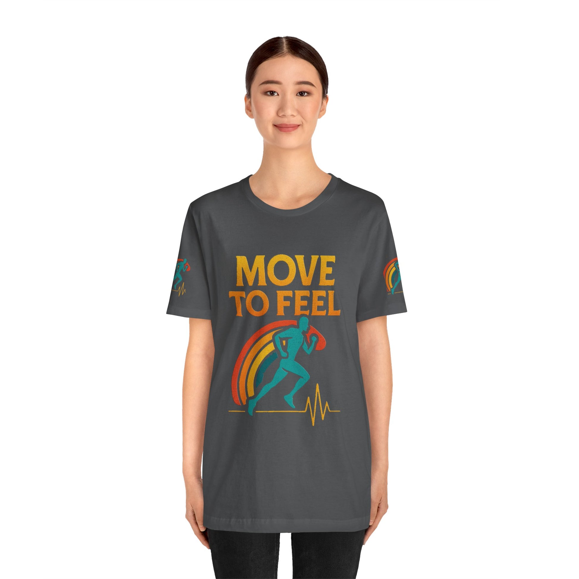 Unisex Fitness Motivational t-shirt | Inspire Move To Feel Active Style