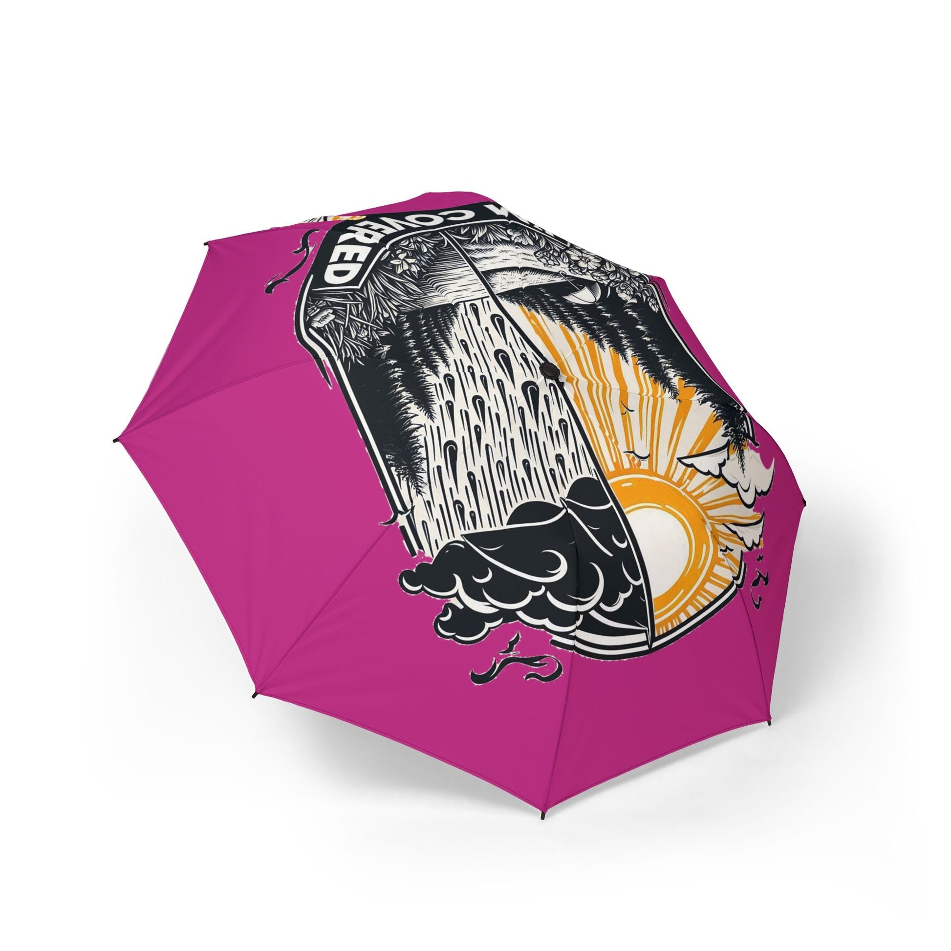 Stylish Semi-Automatic Foldable Umbrella – Durable & Sleek Design