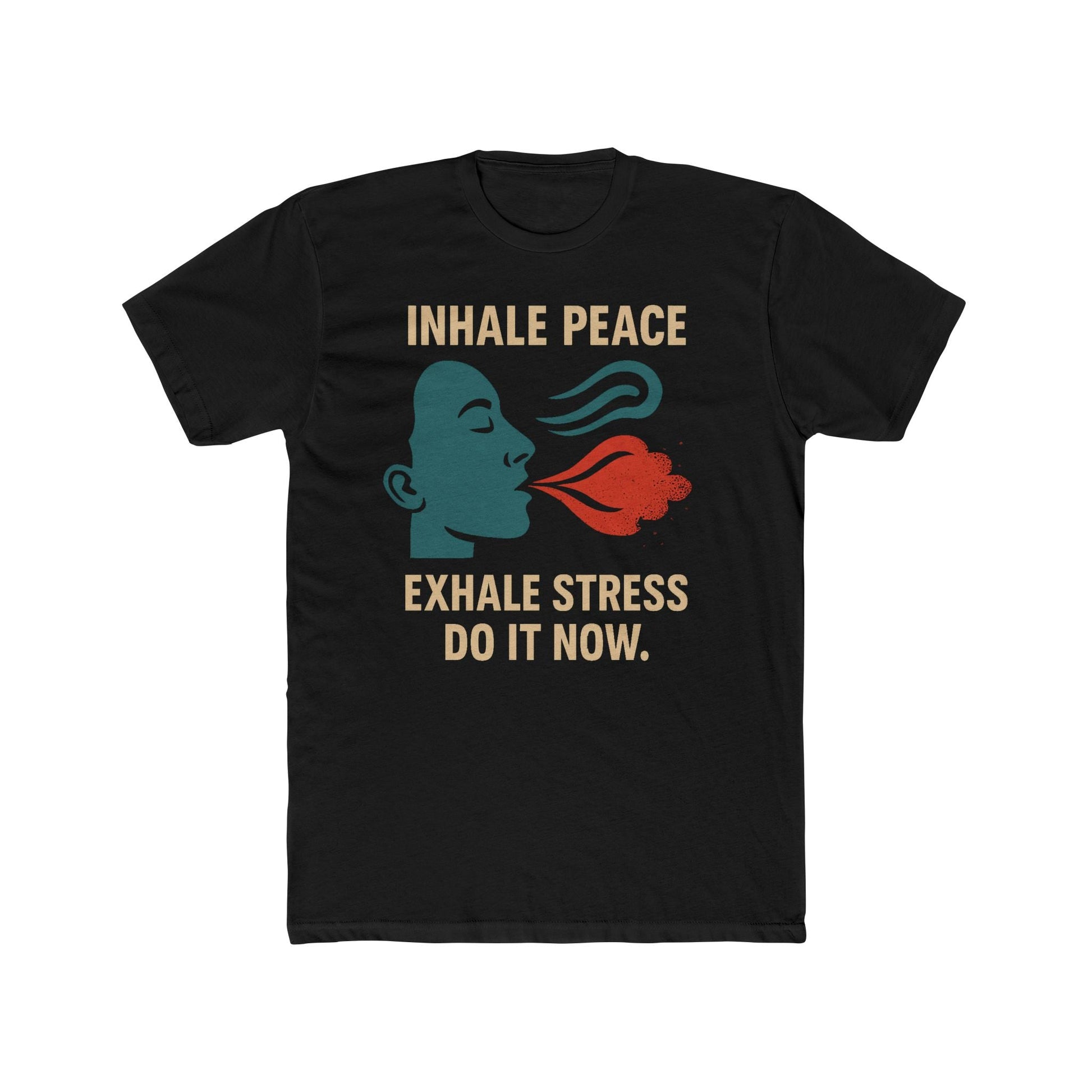 Peaceful Mind Unisex Crew T-shirt | Relaxation Shirt, Stress Relief Gift