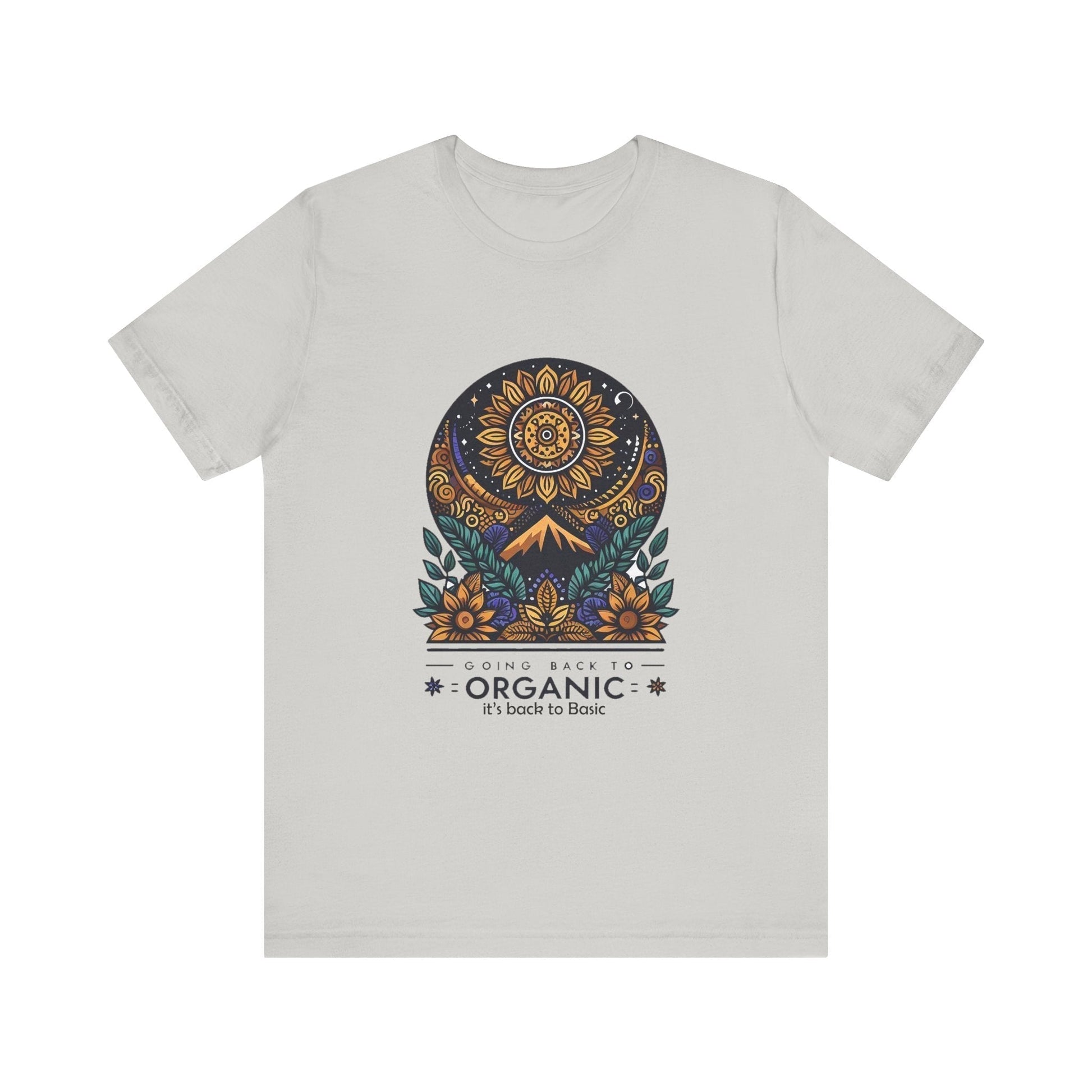 Unisex Jersey Short Sleeve T-shirt - Going Back to Basic Going Organic
