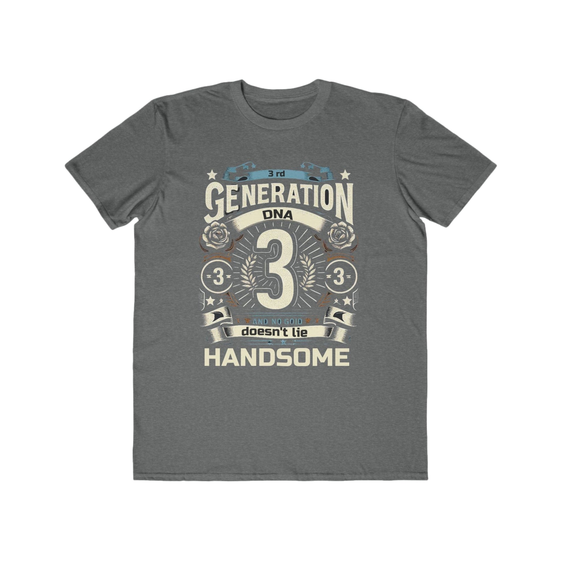 Men Lightweight Fashion T-shirt - 3rd Generation DNA doesn't lie