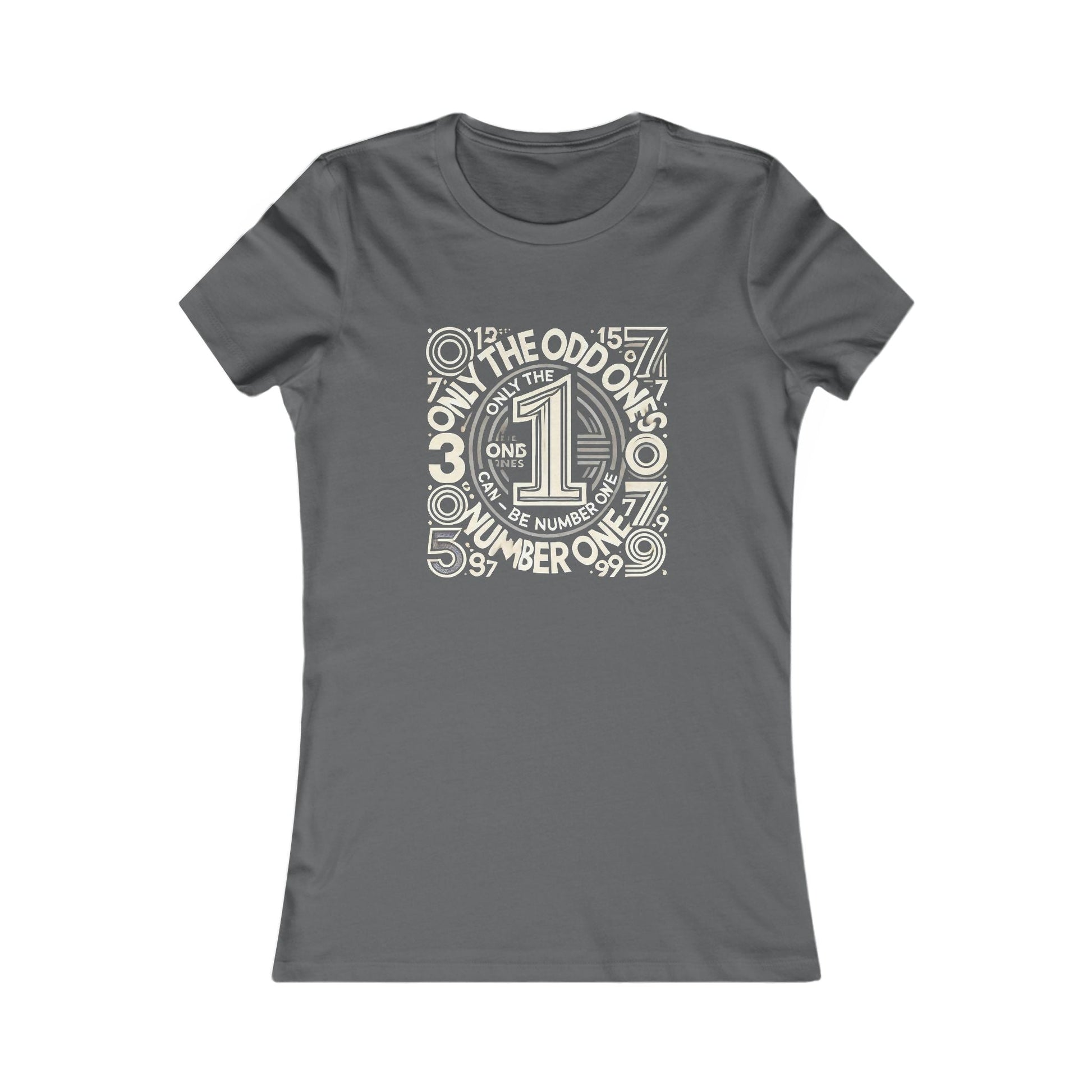 Colorful Womens Favorite T-shirt - Number One Design Only The Odd Ones