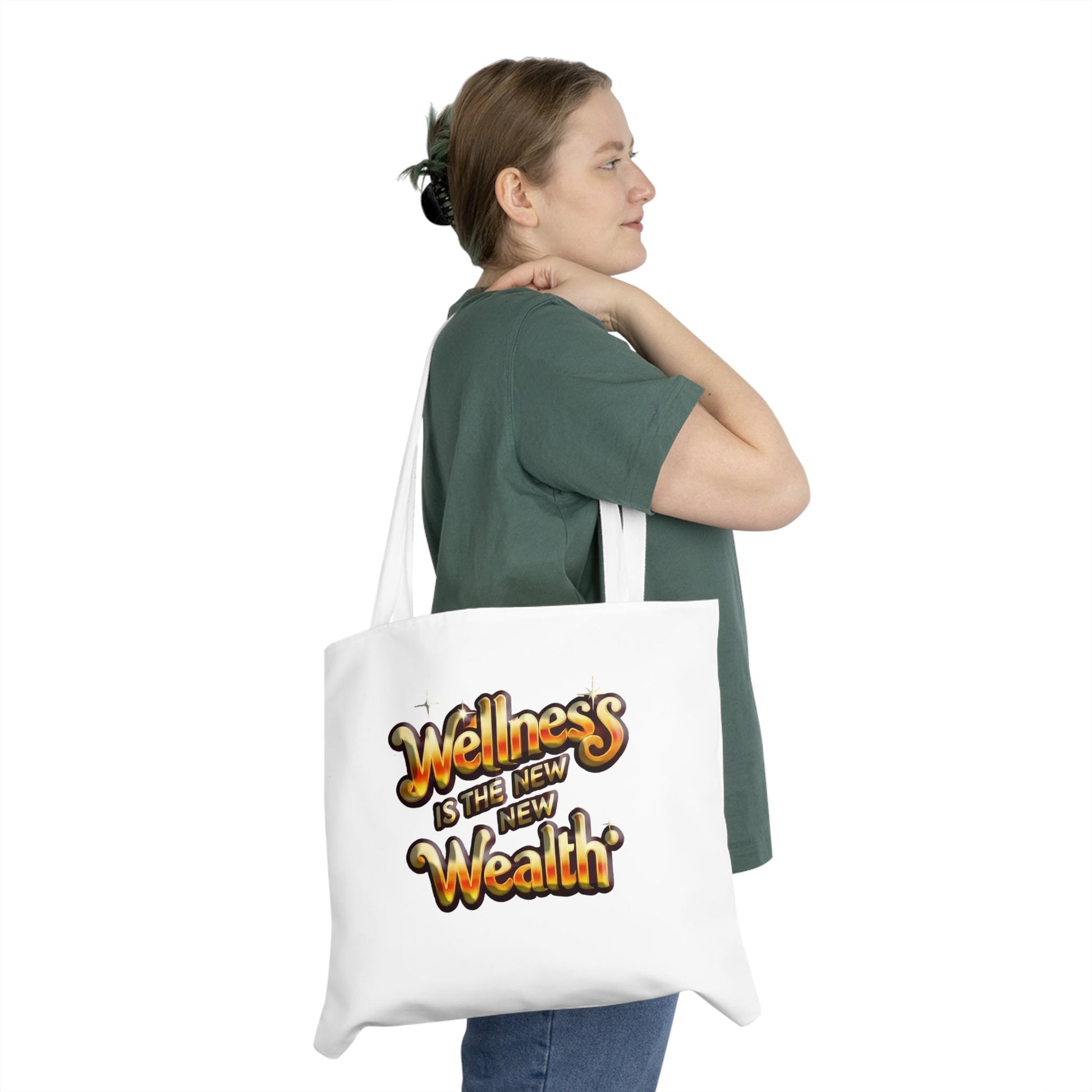 Wellness Wealth Tote Bag – Stylish, Durable & Eco-Friendly Everyday Use