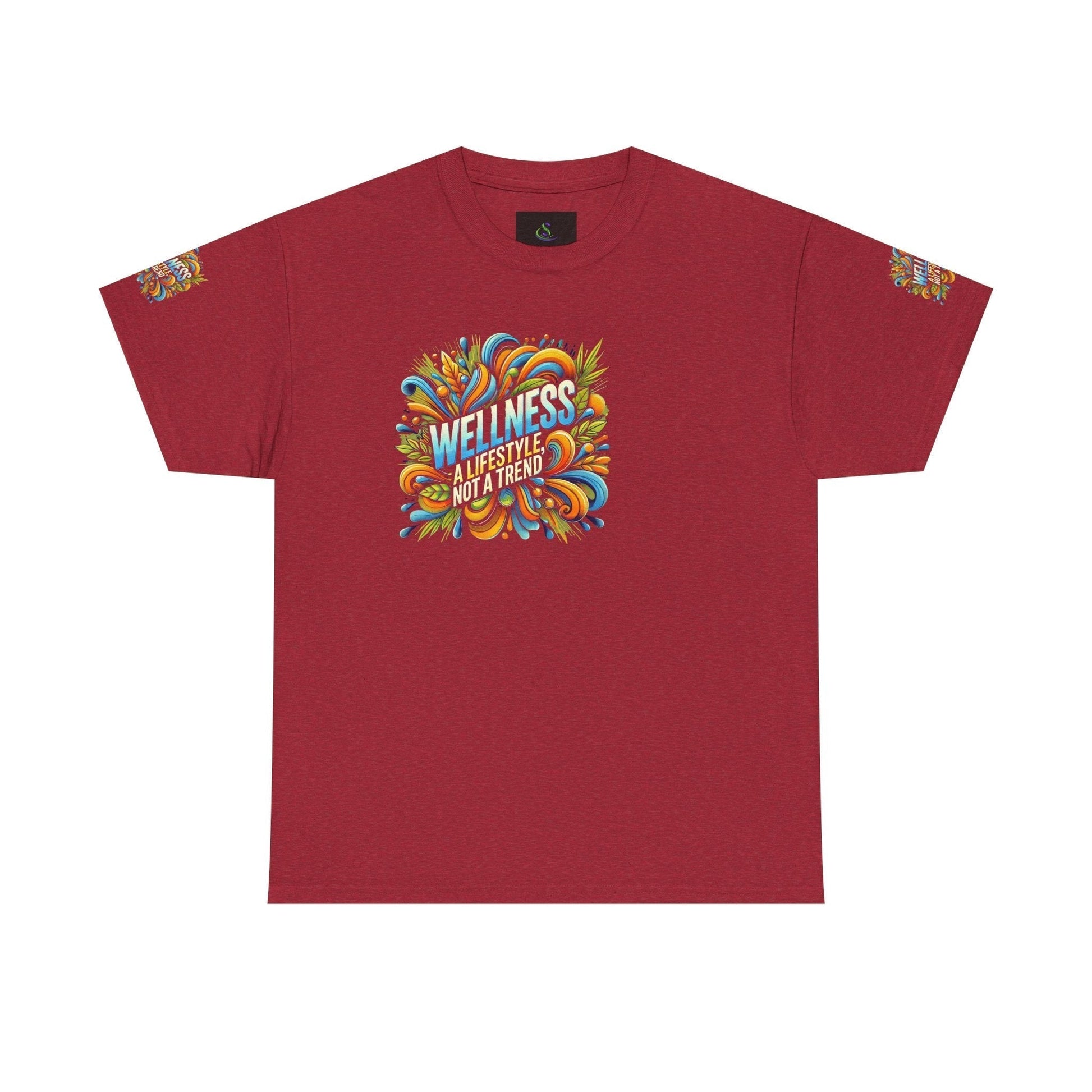 Unisex Heavy Cotton T-shirt - Wellness Is A Lifestyle Not A Trend
