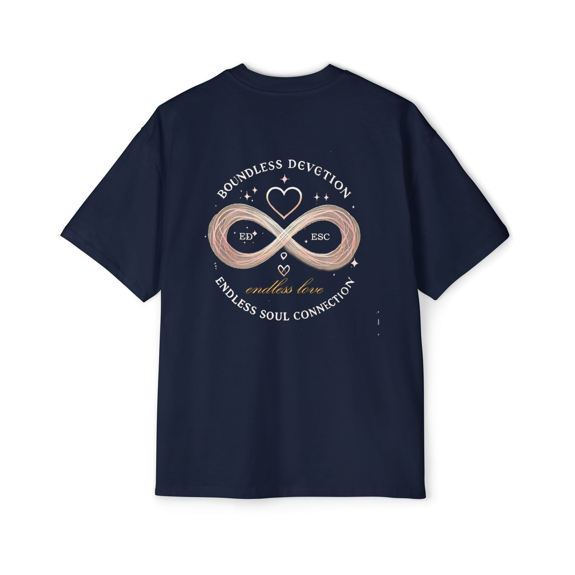 Men Heavy Oversized T-shirt -Endless Love 100% Cotton Comfort
