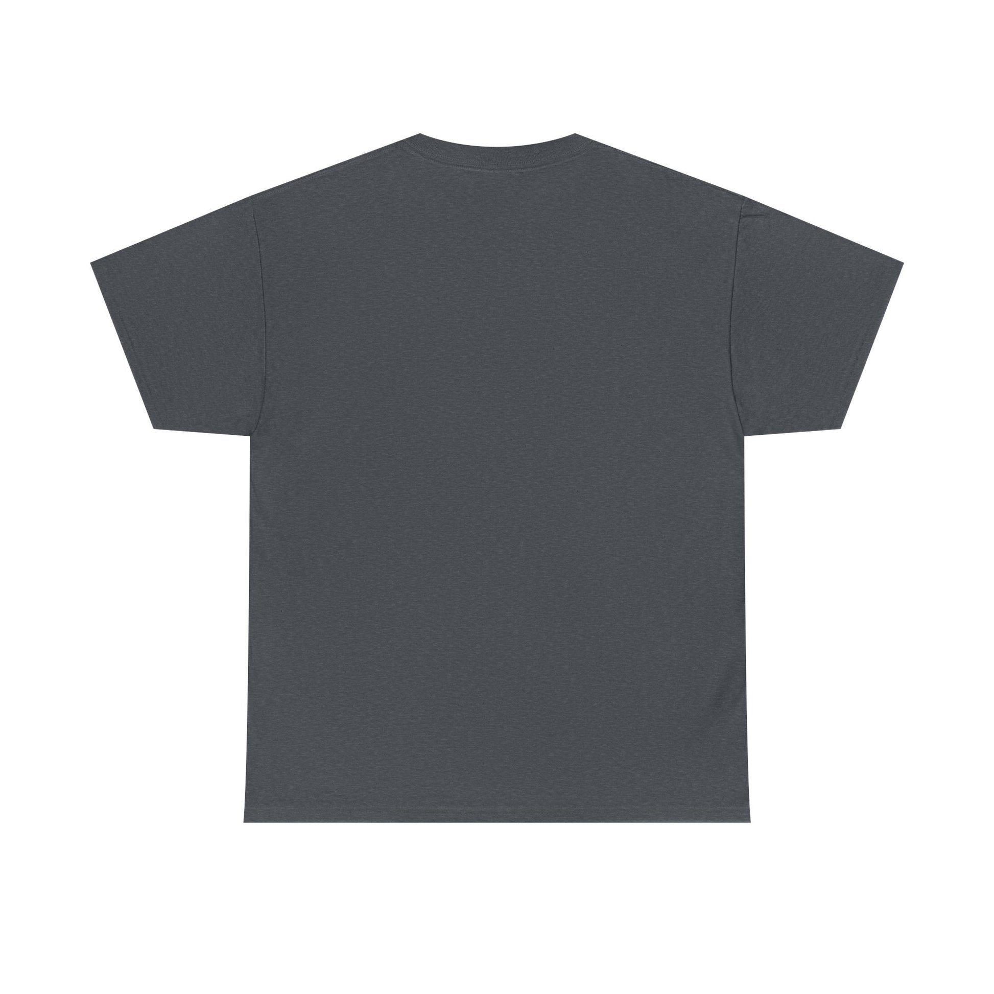 Fun Unisex Heavy Cotton T-shirt - When Life Gets Crazy, Roll With It!
