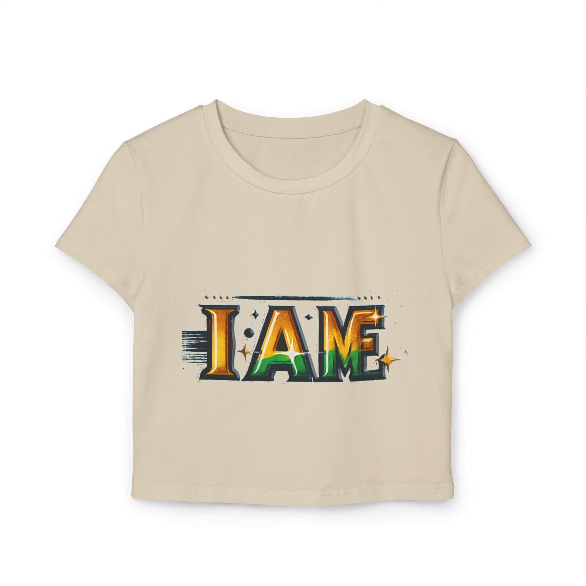 Womens Baby T-shirt | Slim Fit Organic Cotton Tee I Am Me