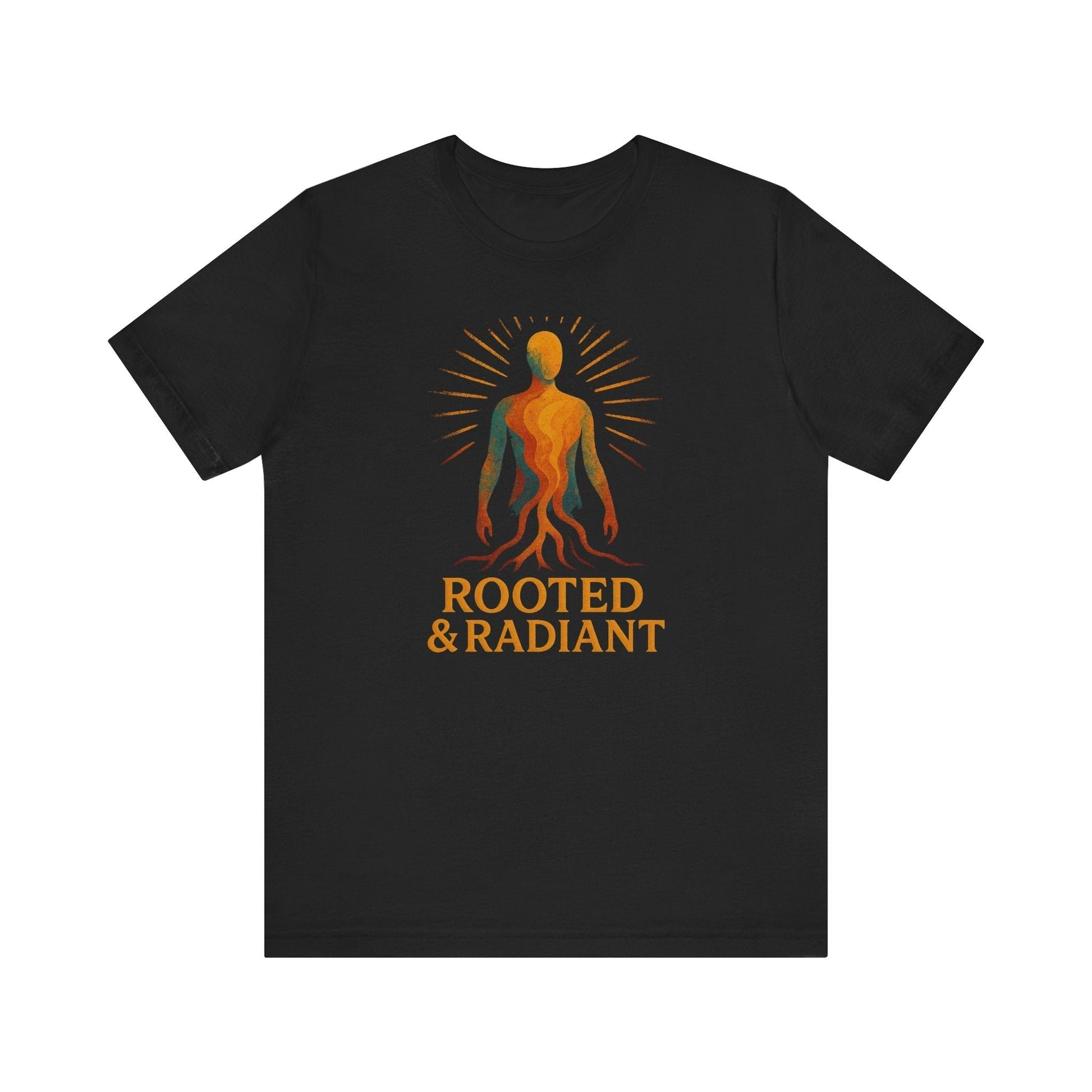 Rooted and Radiant T-shirt | Nature-Inspired Unisex Short Sleeve Tee