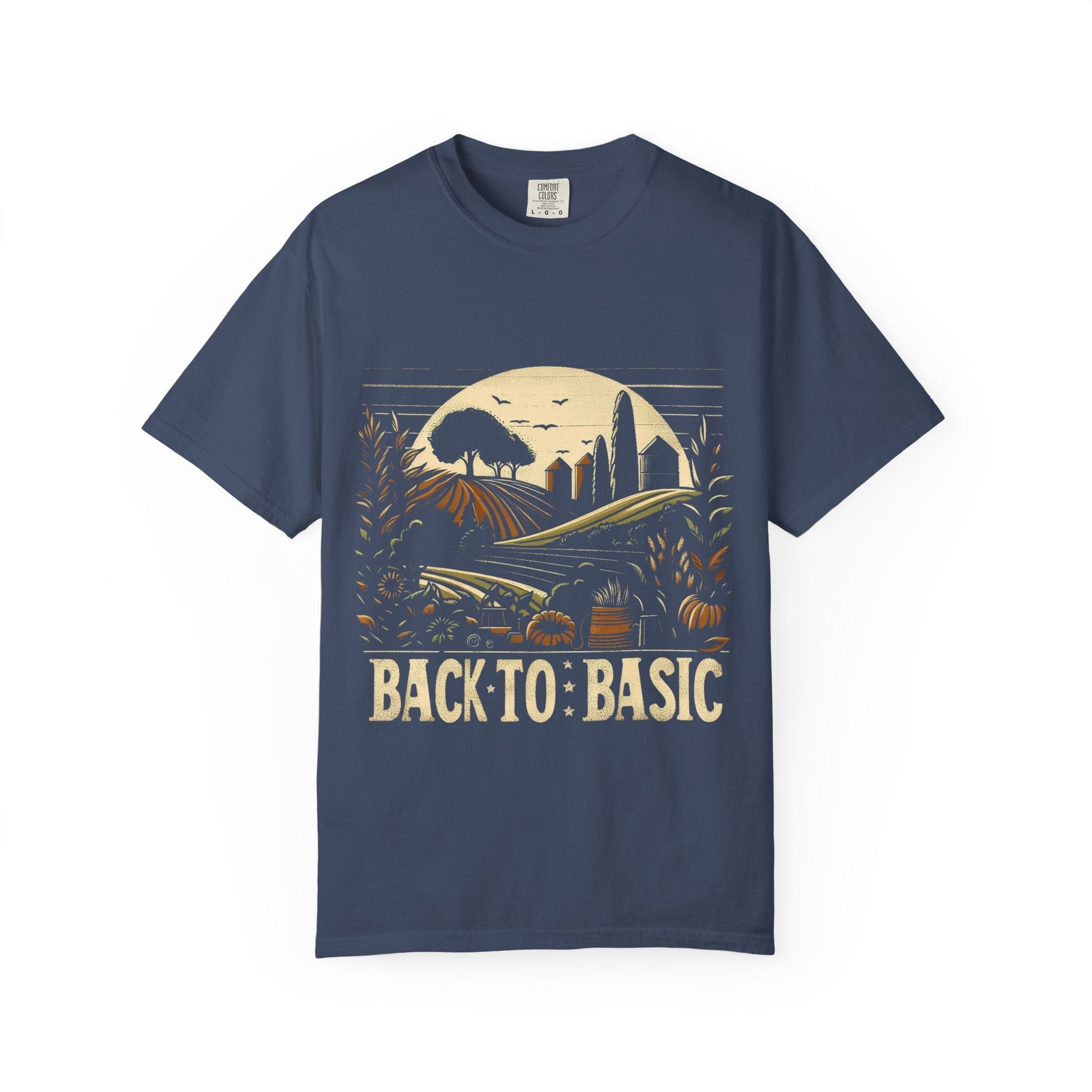 Unisex Garment-Dyed T-shirt - Back To Basic Ethically Made for Comfort