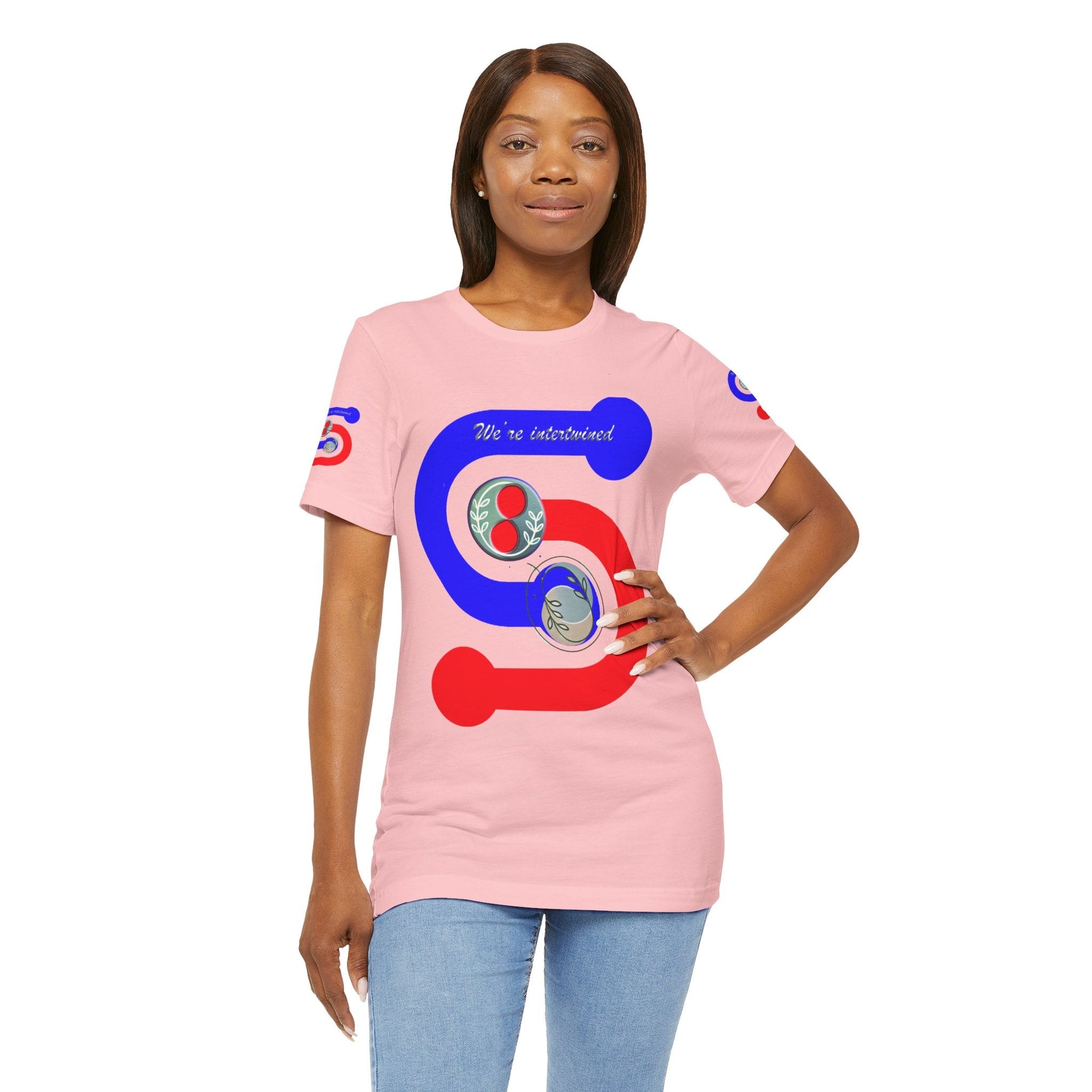 Unisex Jersey Short Sleeve T-shirt - We're Interconnected
