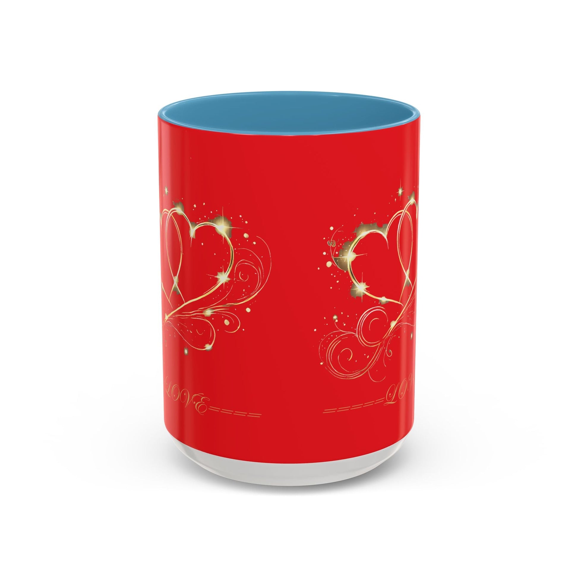 Accent Coffee Mug - (11, 15oz) Valentine Mug Special Bold Color