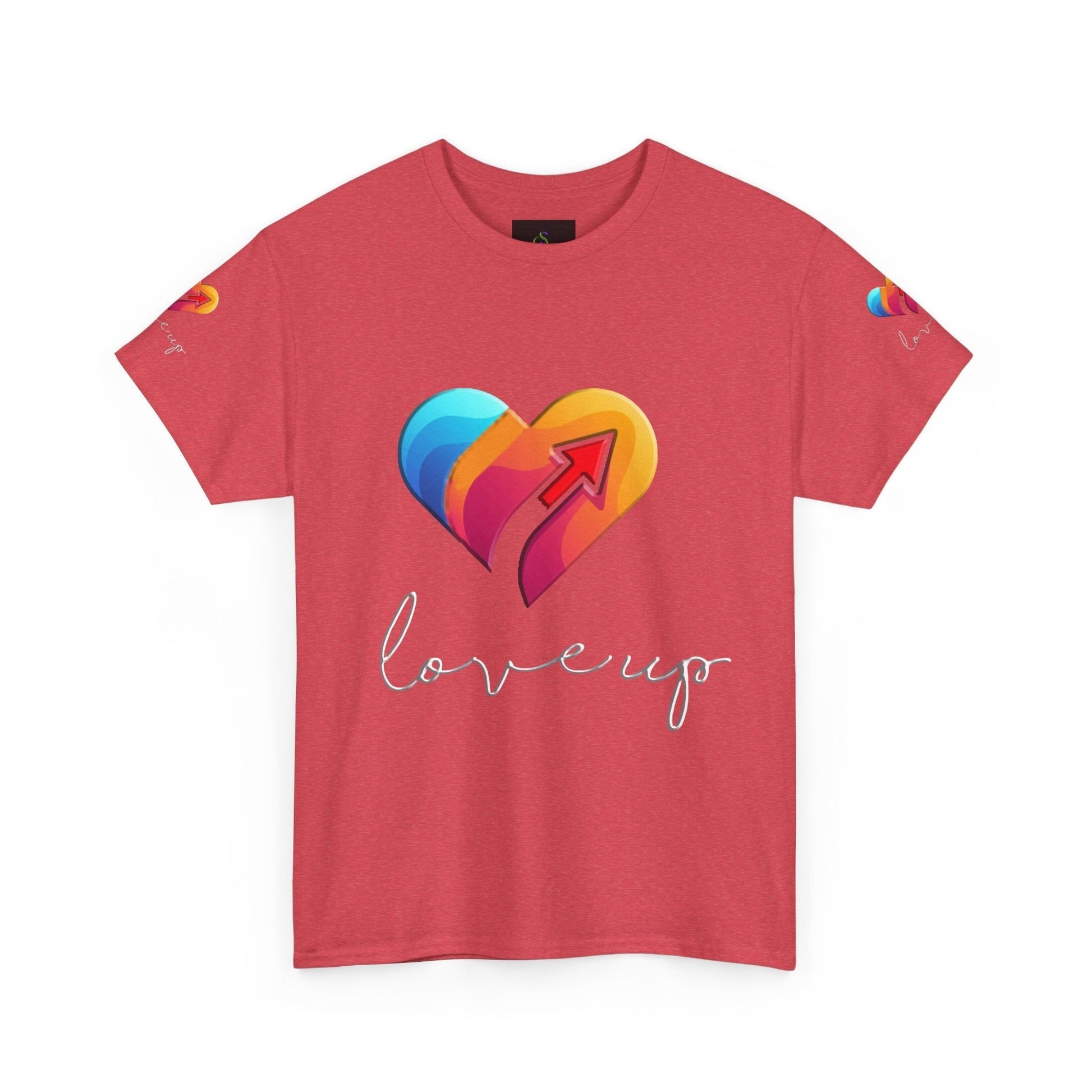 Unisex Heavy Cotton T-shirt - Love's Up Premium Comfort & Timeless Style