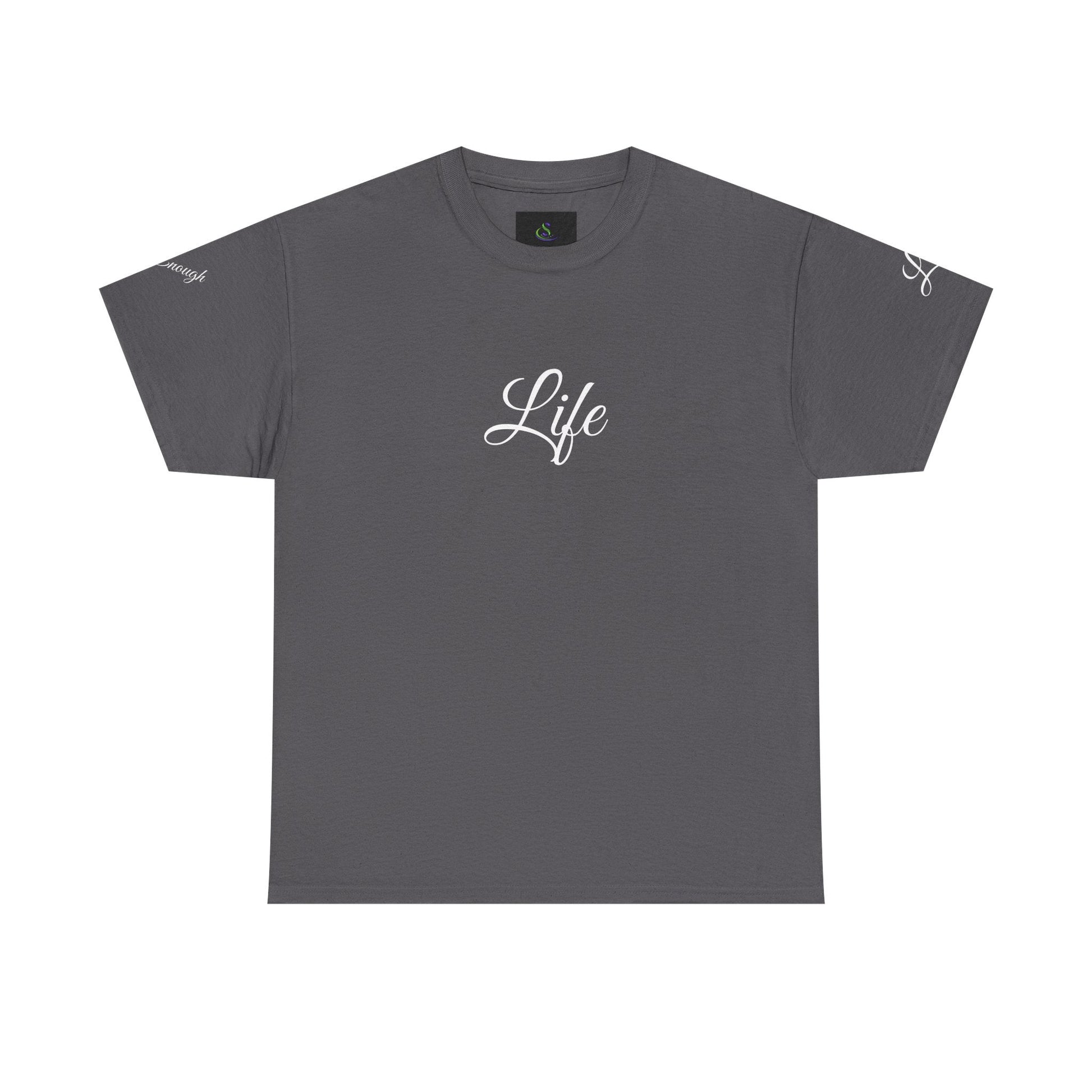 Unisex Heavy Cotton T-shirt - life is enough your are always enough