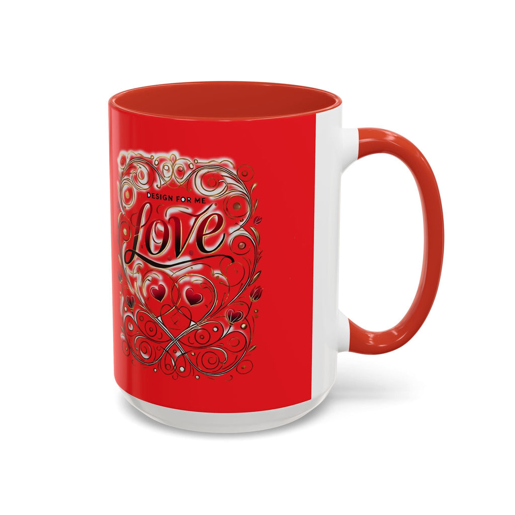 Accent Coffee Mug - (11, 15oz) Valentine Mug Mixed Stylish Ceramic