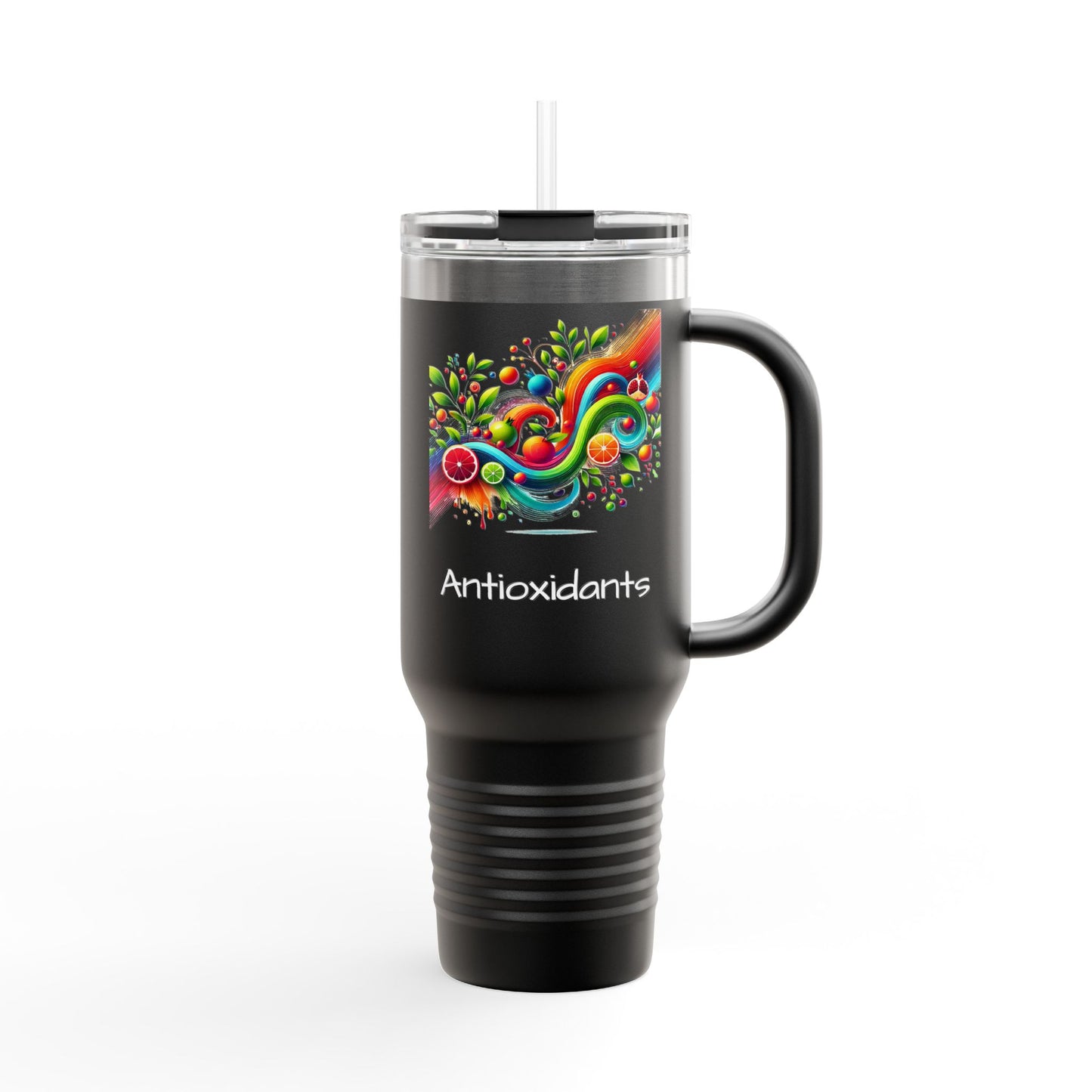 Insulated Travel Mug, 40oz"Antioxidants"