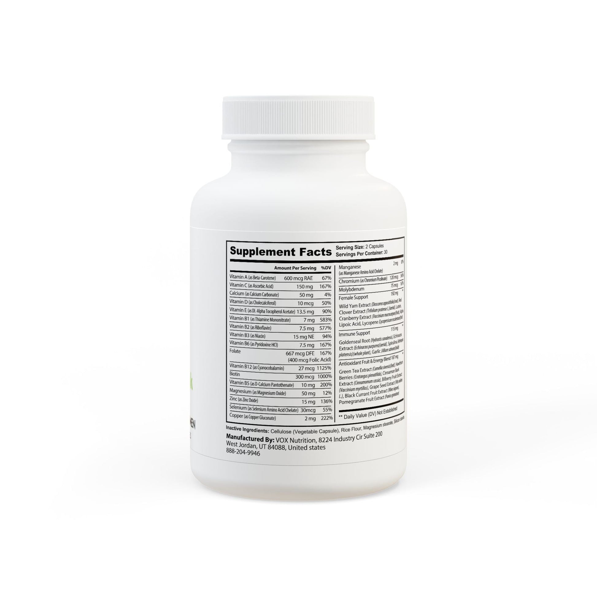 Multivitamin for Women – Daily Nutritional Support for Active Lifestyles