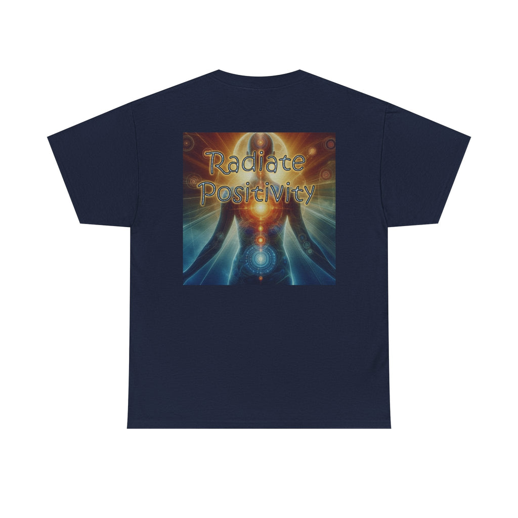 Unisex Heavy Cotton T-shirt - Radiate Positivity Its Free
