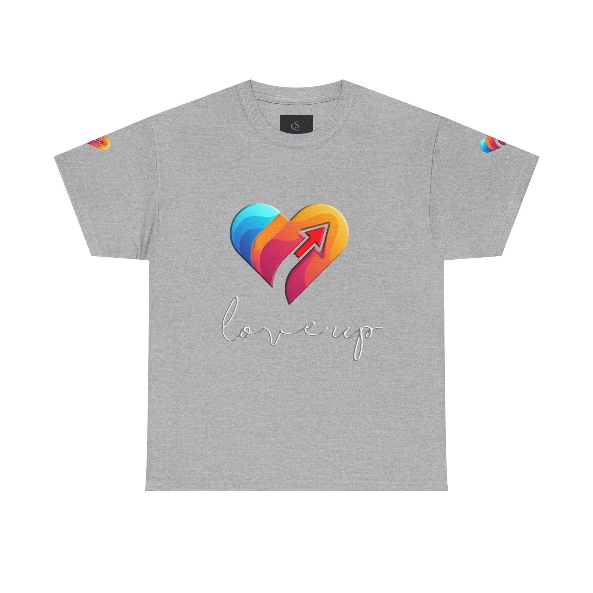 Unisex Heavy Cotton T-shirt - Love's Up Premium Comfort & Timeless Style