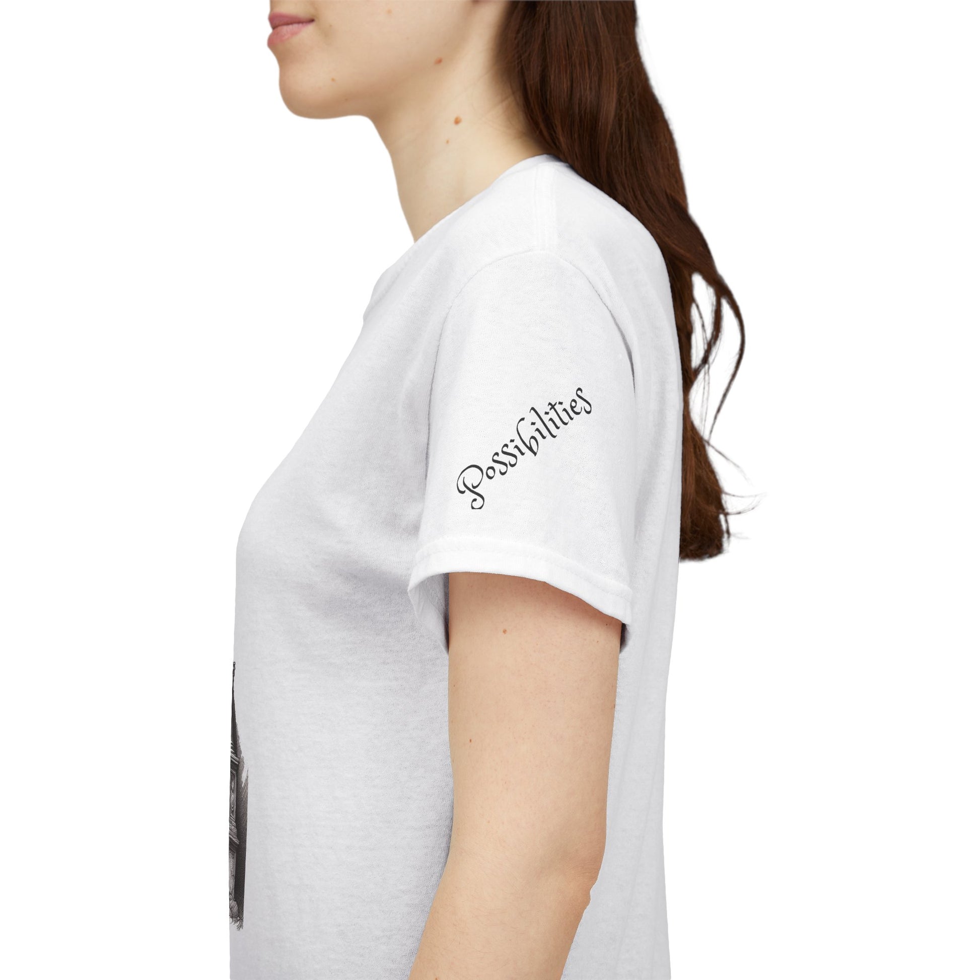 Unisex Heavy Cotton T-shirt - The Mind - Endless Possibilities Endless