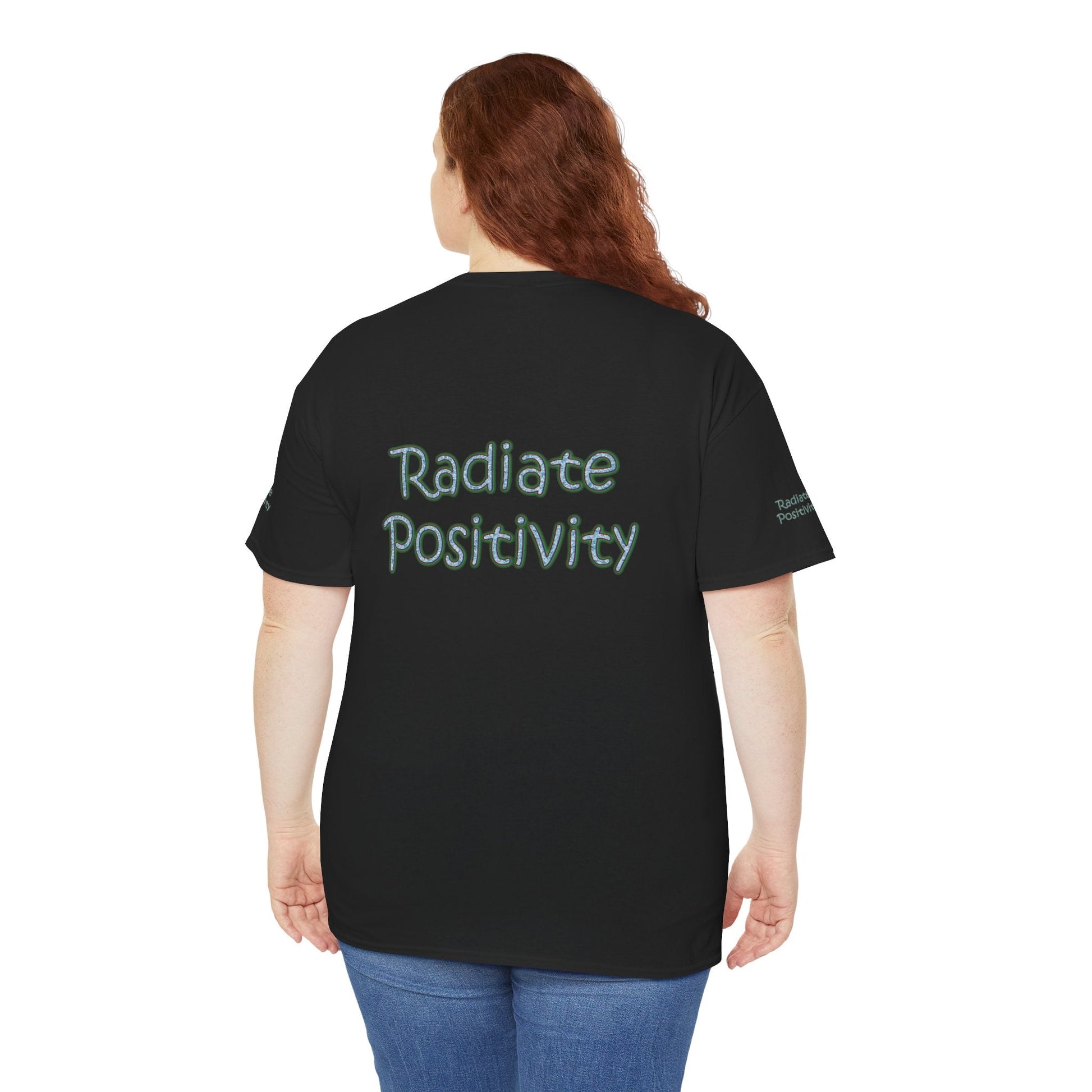 Unisex Heavy Cotton T-shirt - You Are Enough - Radiate Positivity