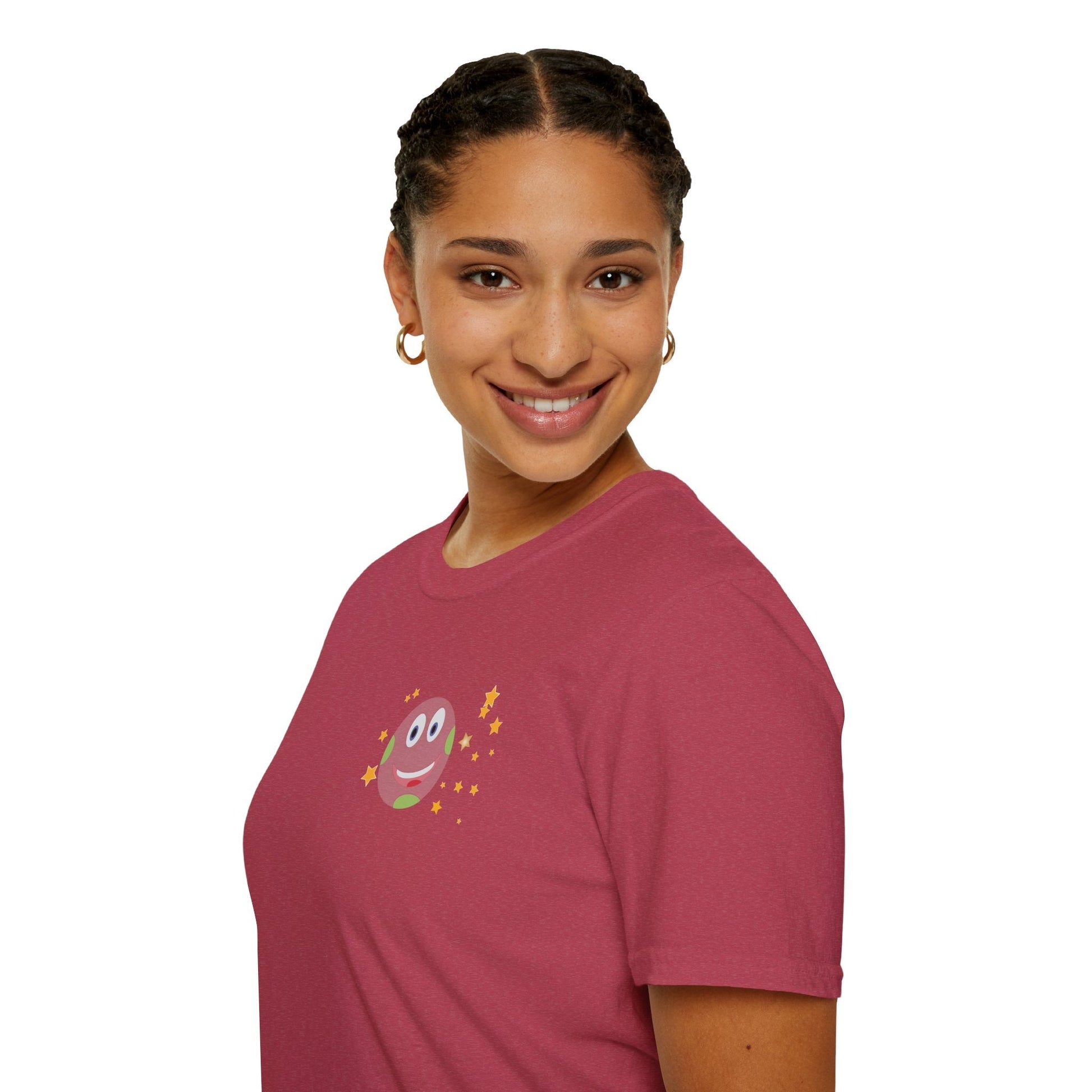 Unisex Softstyle t-shirt - Choose Happiness And Stay Positive