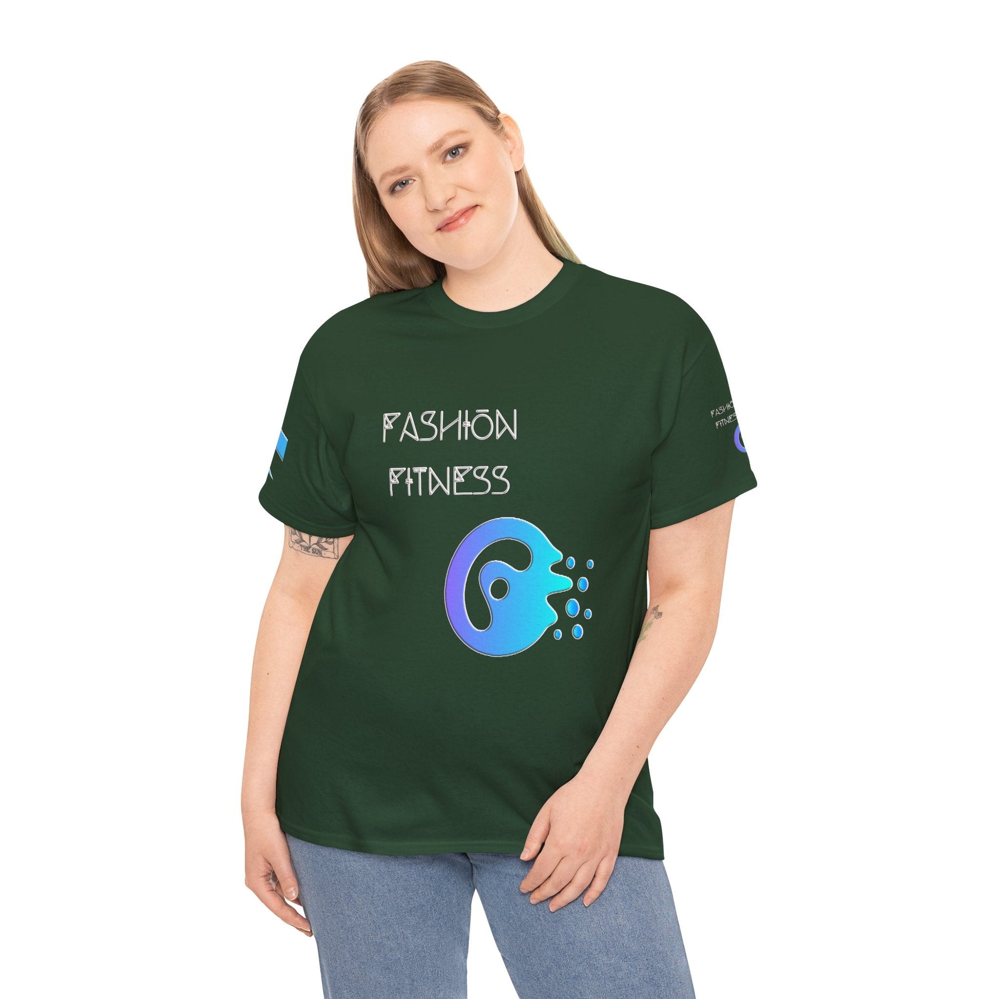 Unisex Heavy Cotton T-shirt  - Fashion Fitness Built for Everyday