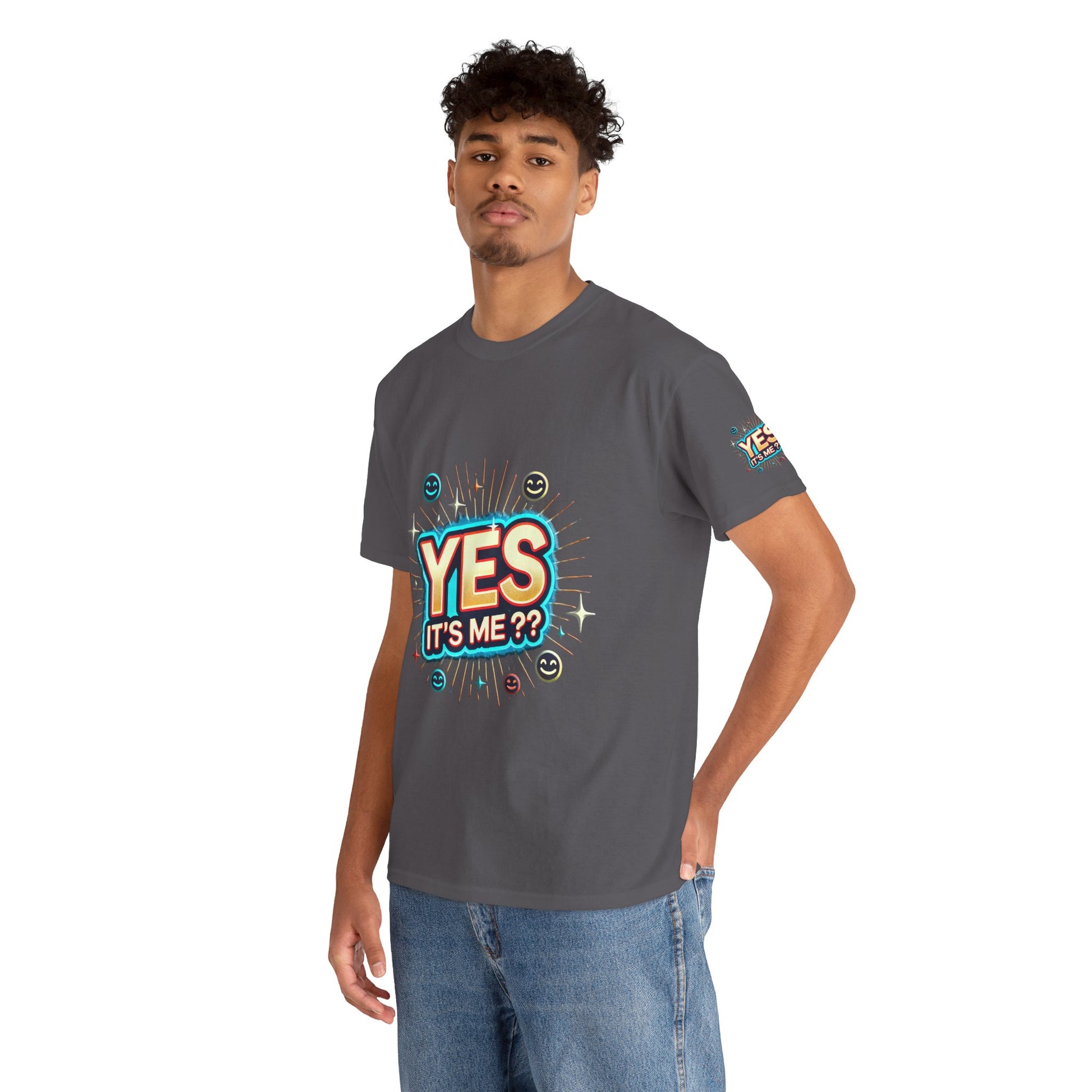 Unisex Heavy Cotton T-shirt Yes It's Me T-Shirt for Comfort