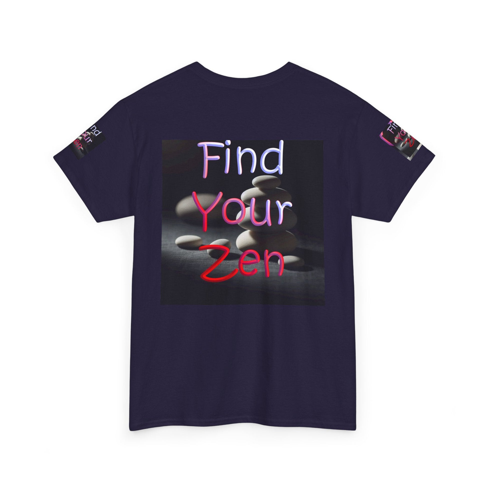 Unisex Heavy Cotton t-shirt Find Your Zen t-shirt for Comfort