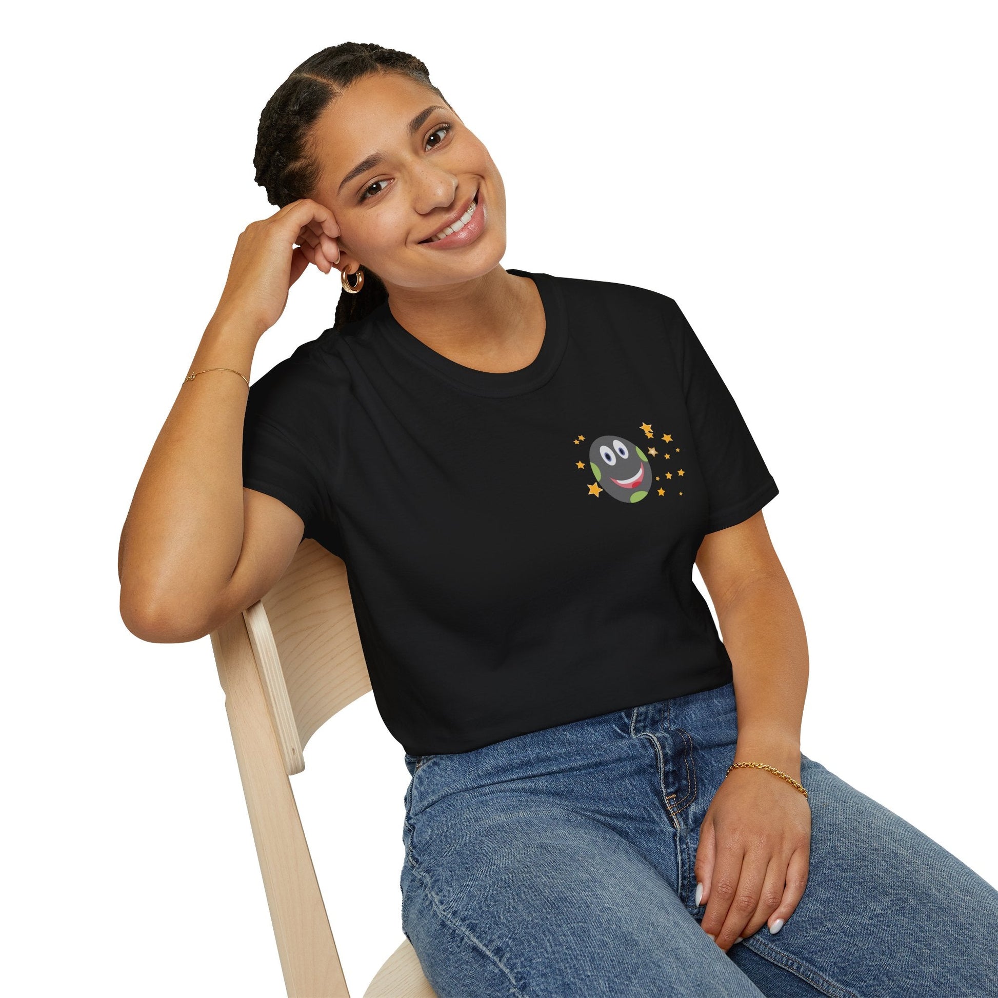 Unisex Softstyle t-shirt - Choose Happiness And Stay Positive
