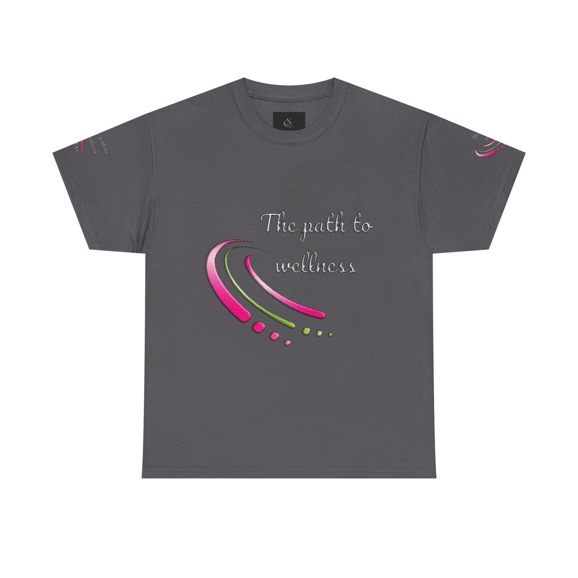 Unisex Welllness Heavy Cotton T-shirt - The Path To Wellness  Everyday