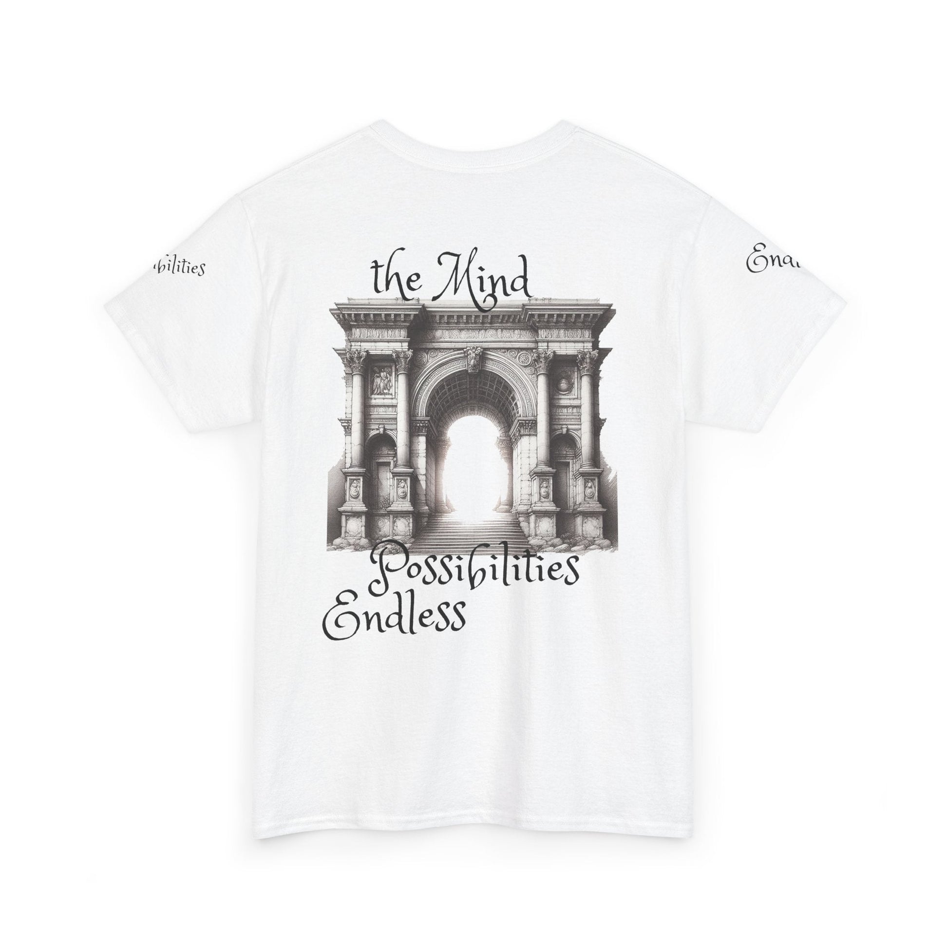 Unisex Heavy Cotton T-shirt - The Mind - Endless Possibilities Endless