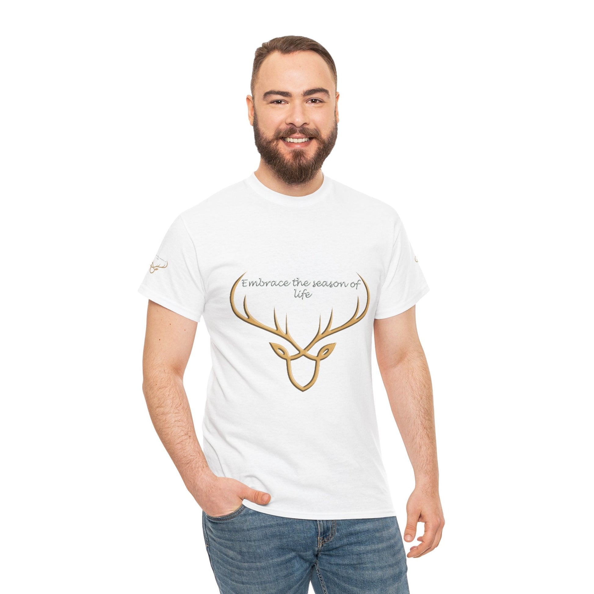 Unisex Heavy Cotton T-shirt - Embrace the Season of Life for Everyday