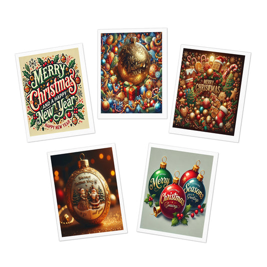 Multi-Design Greeting Cards (5-Pack)