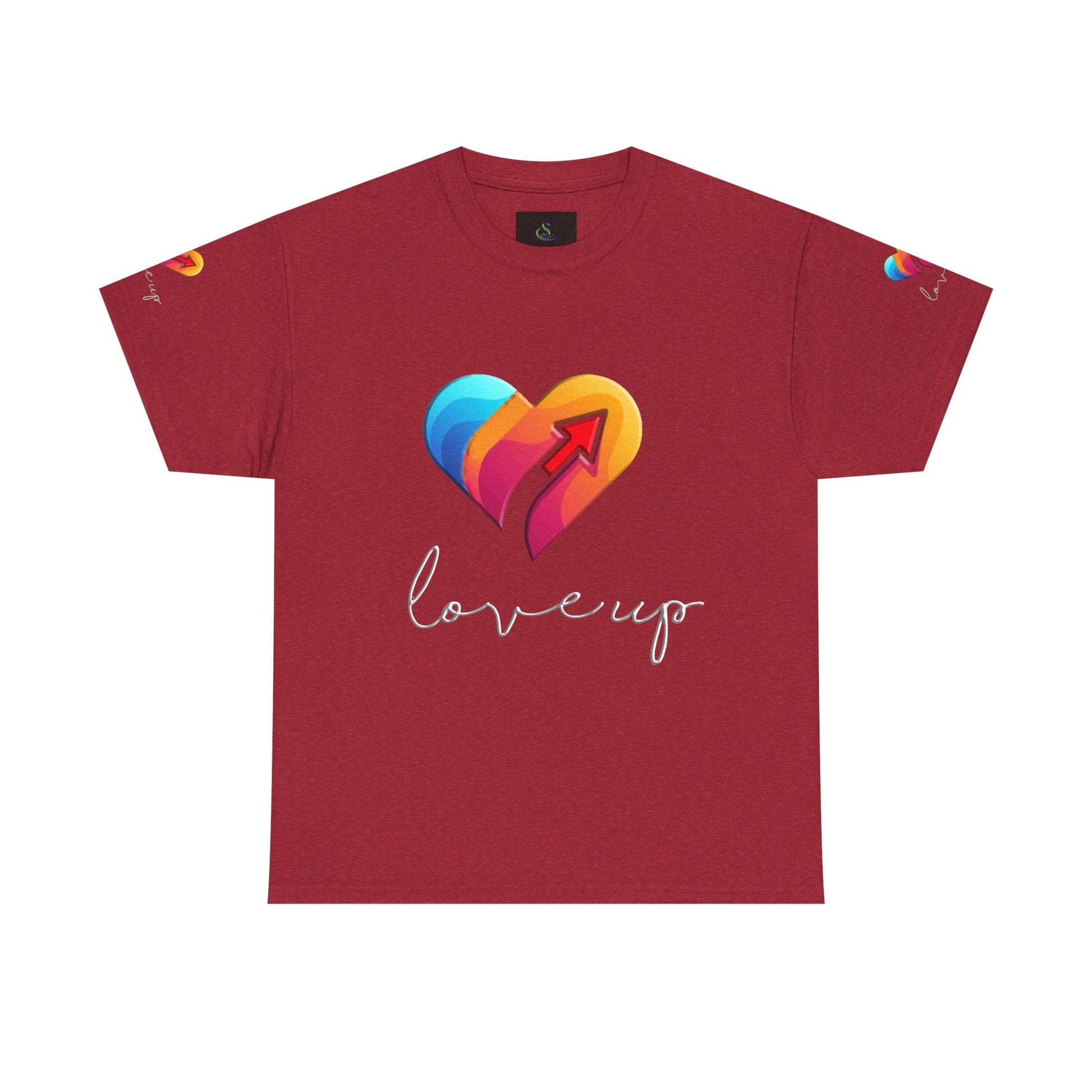 Unisex Heavy Cotton T-shirt - Love's Up Premium Comfort & Timeless Style