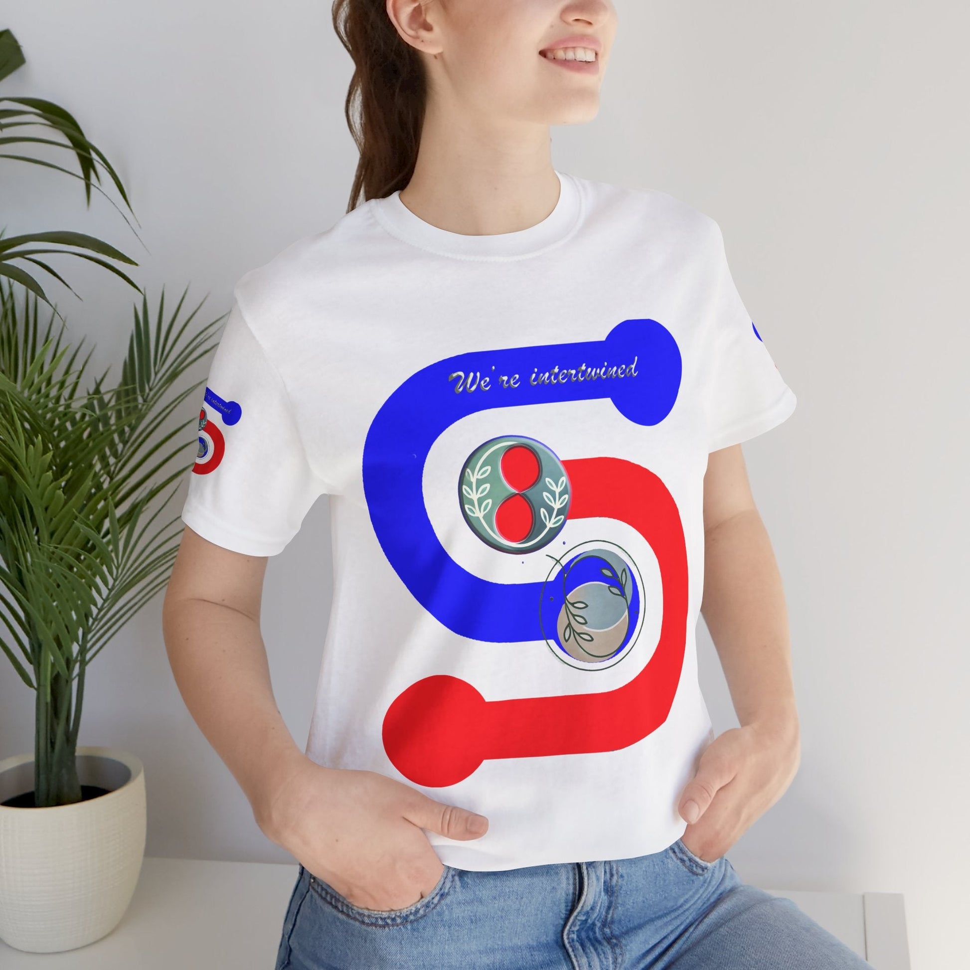 Unisex Jersey Short Sleeve T-shirt - We're Interconnected