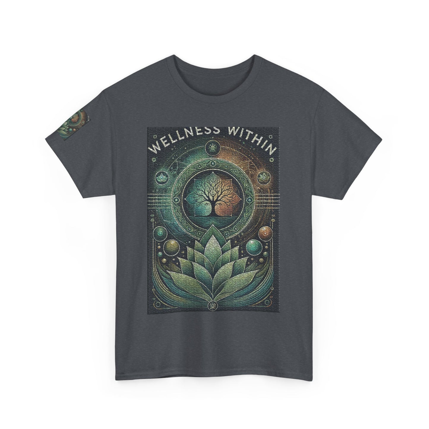 Unisex Heavy Cotton Tee " Wellness Within"