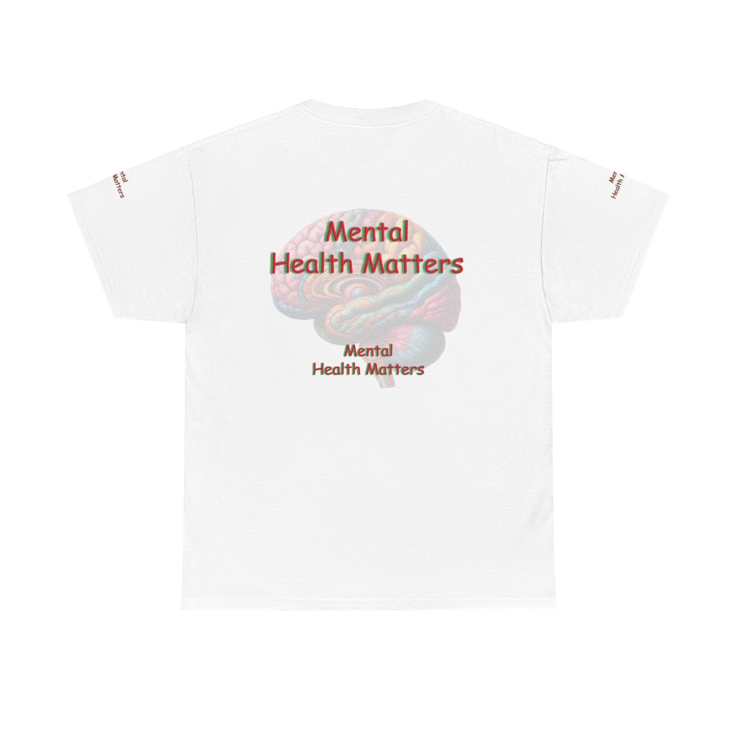 Unisex Heavy Cotton Tee " Mental Health Matters "