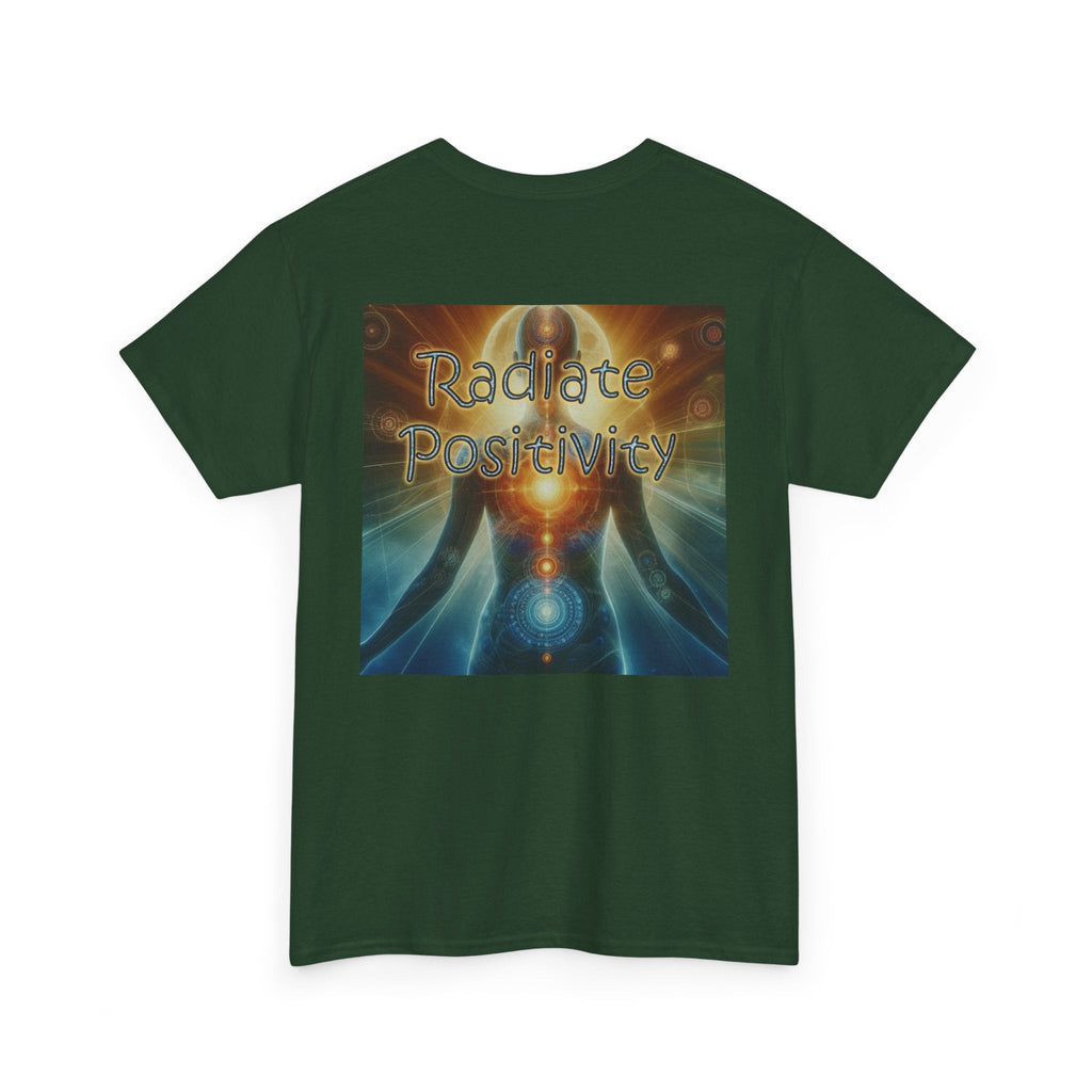 Unisex Heavy Cotton T-shirt - Radiate Positivity Its Free