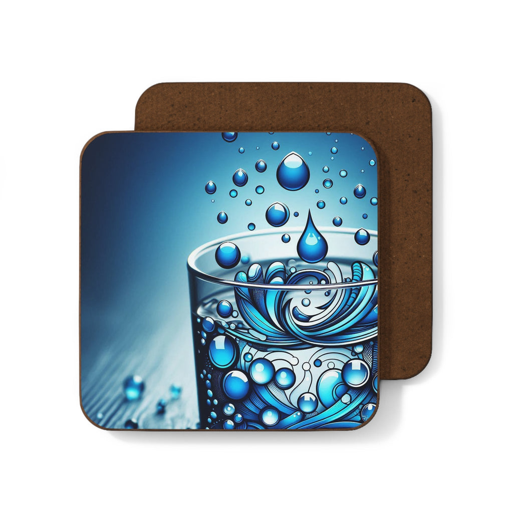 Stylish durable Hardboard Back Coaster for home and office; protects surfaces with elegant design.