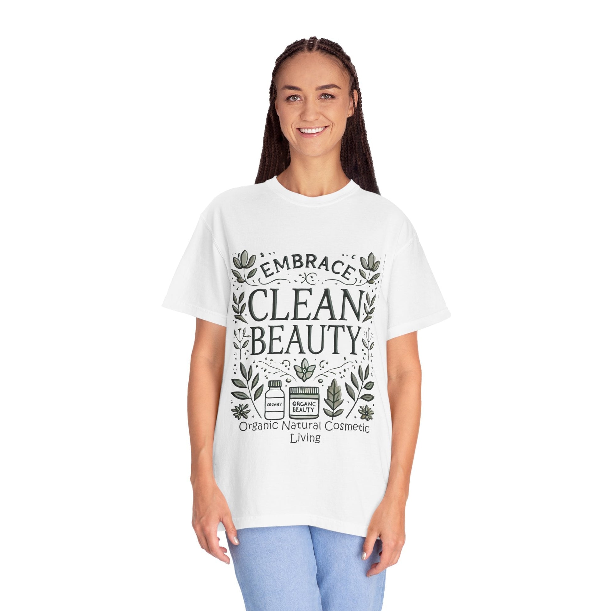Clean Beauty Unisex t-shirt - Organic Natural Cosmetic Living Tee