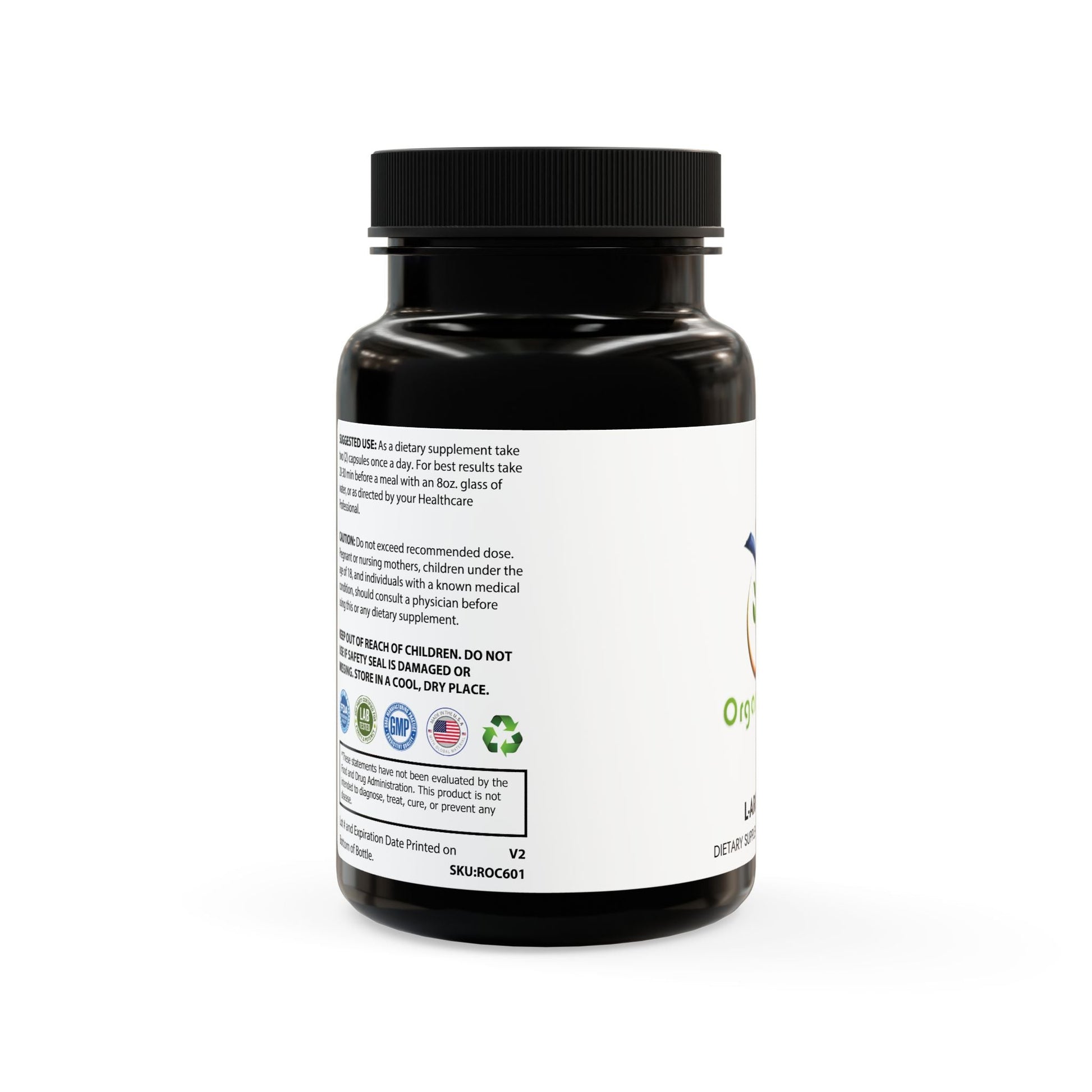 L-Arginine Supplement for Endurance, Muscle Pump & Workout Recovery