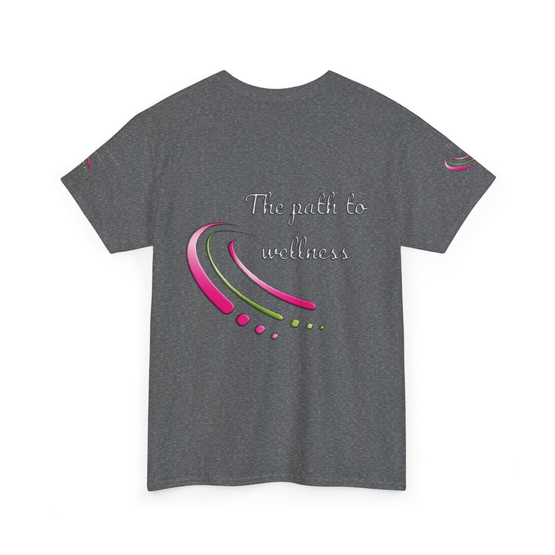 Unisex Welllness Heavy Cotton T-shirt - The Path To Wellness  Everyday