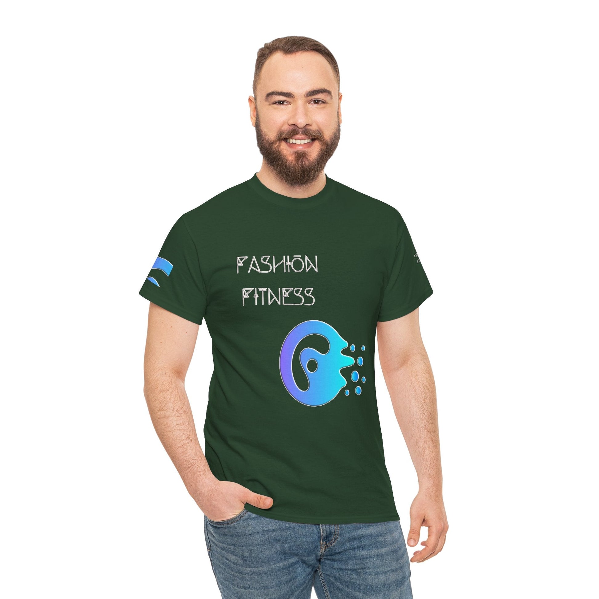 Unisex Heavy Cotton T-shirt  - Fashion Fitness Built for Everyday