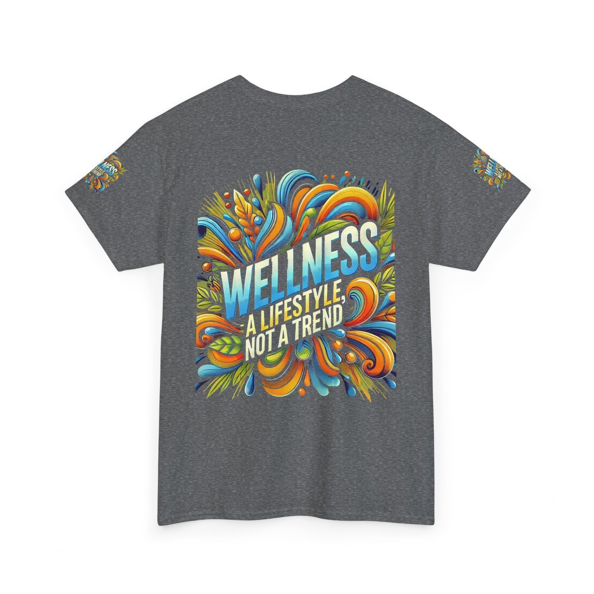 Unisex Heavy Cotton T-shirt - Wellness Is A Lifestyle Not A Trend