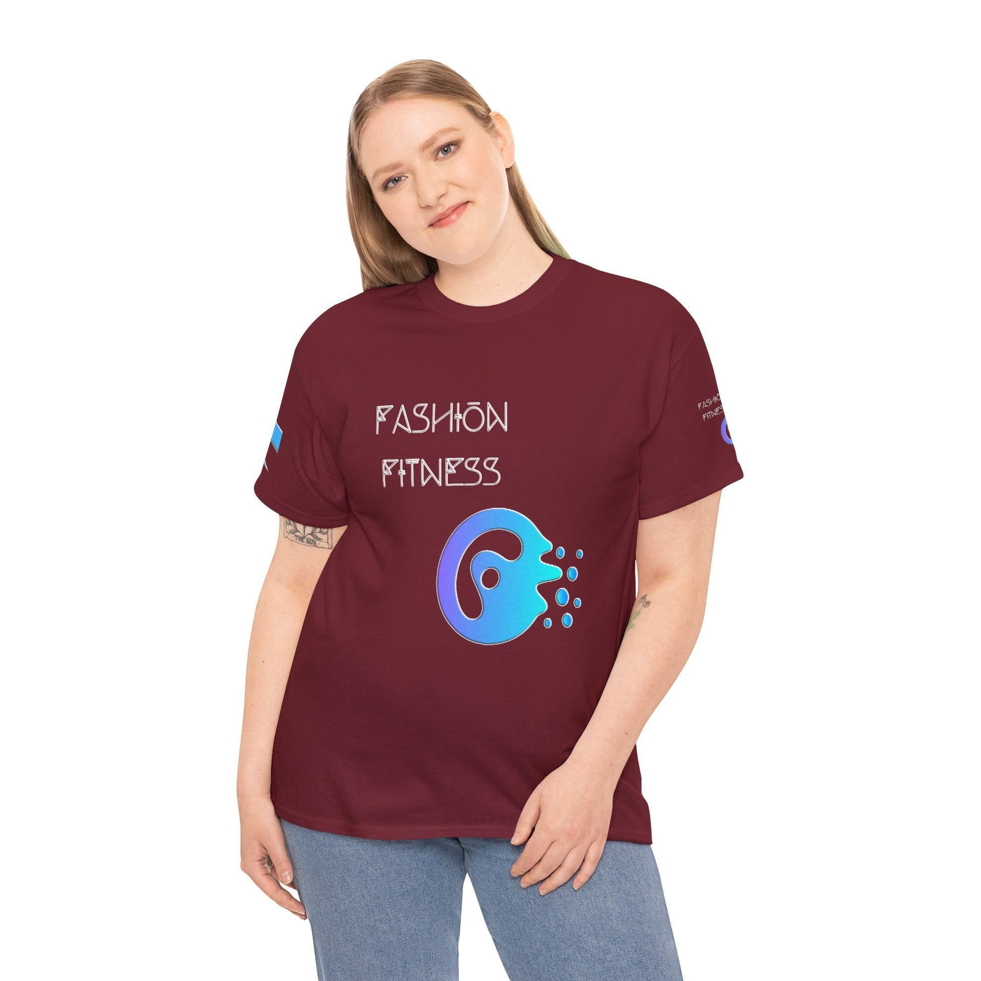 Unisex Heavy Cotton T-shirt  - Fashion Fitness Built for Everyday