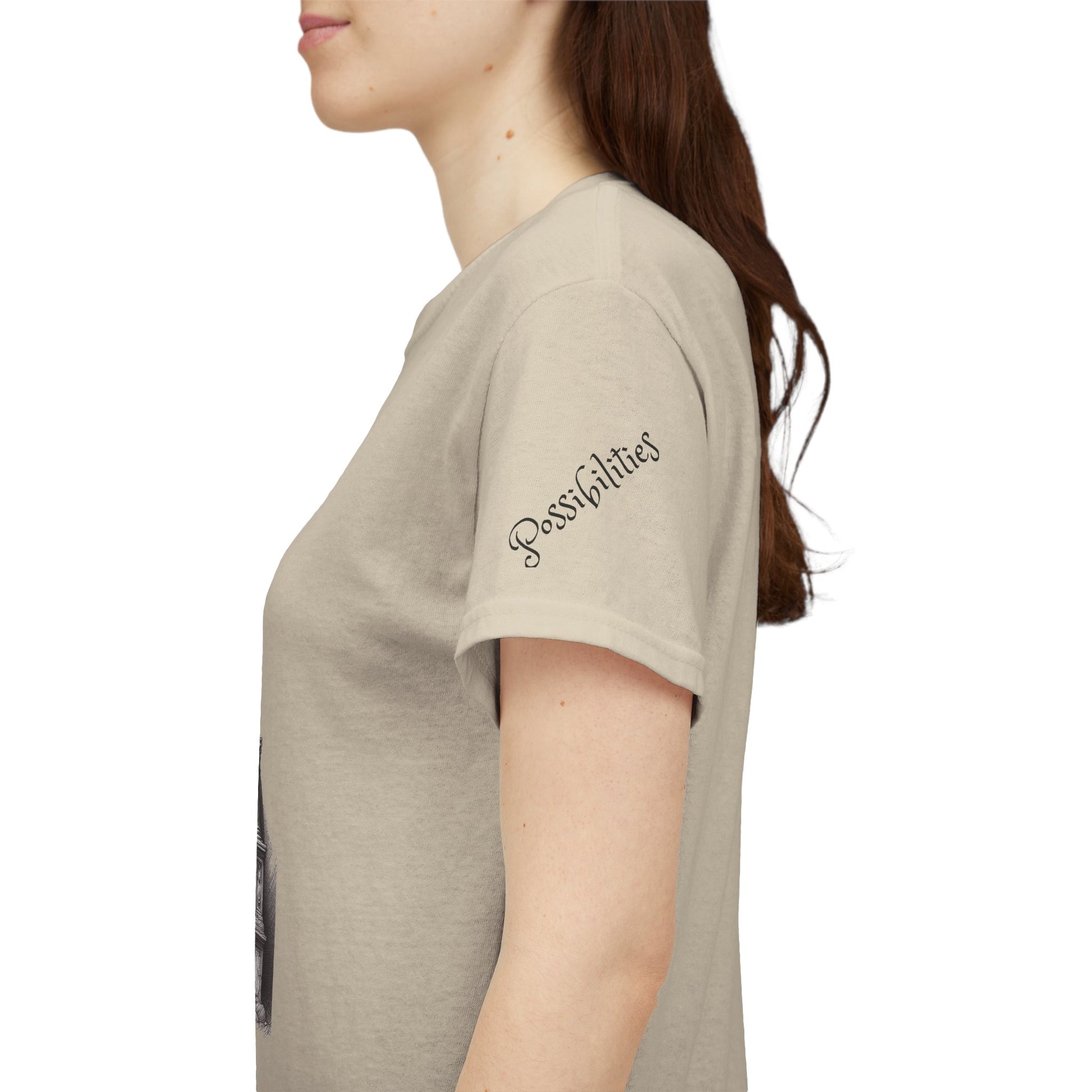 Unisex Heavy Cotton T-shirt - The Mind - Endless Possibilities Endless