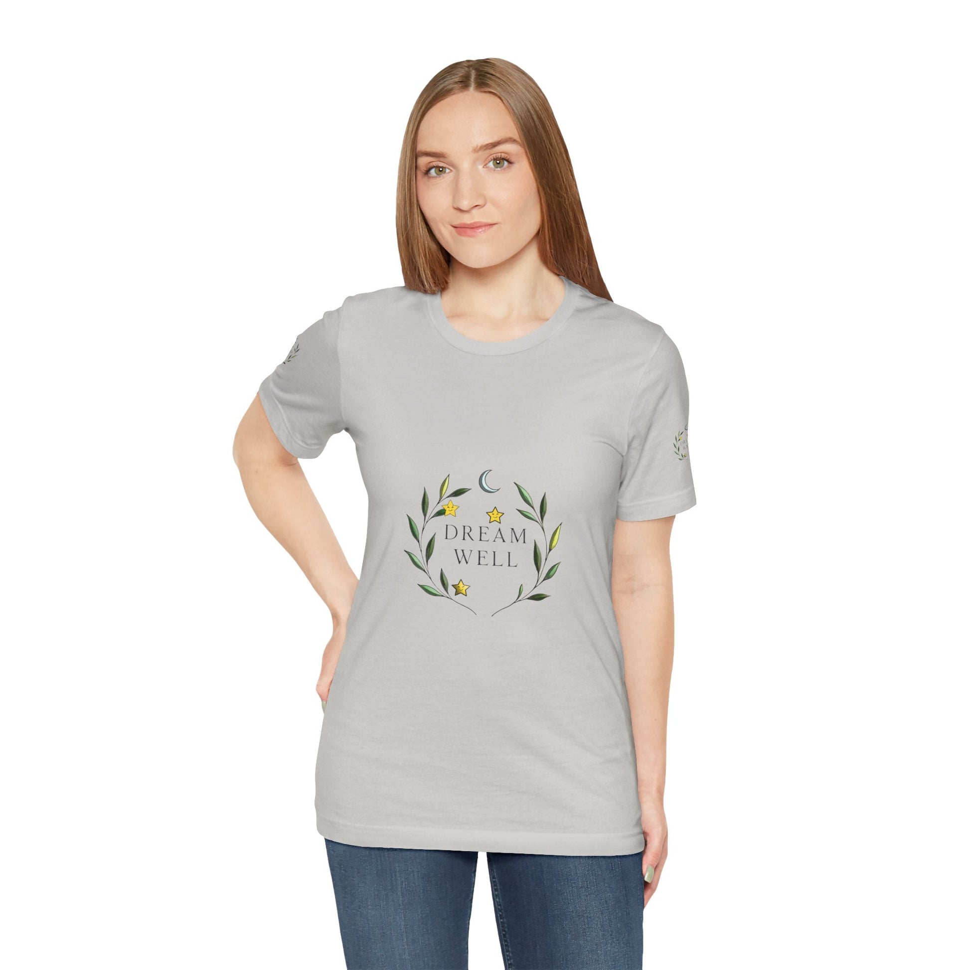Dream Well Unisex Jersey T-shirt | Relaxed Fit, Care, or Relaxation