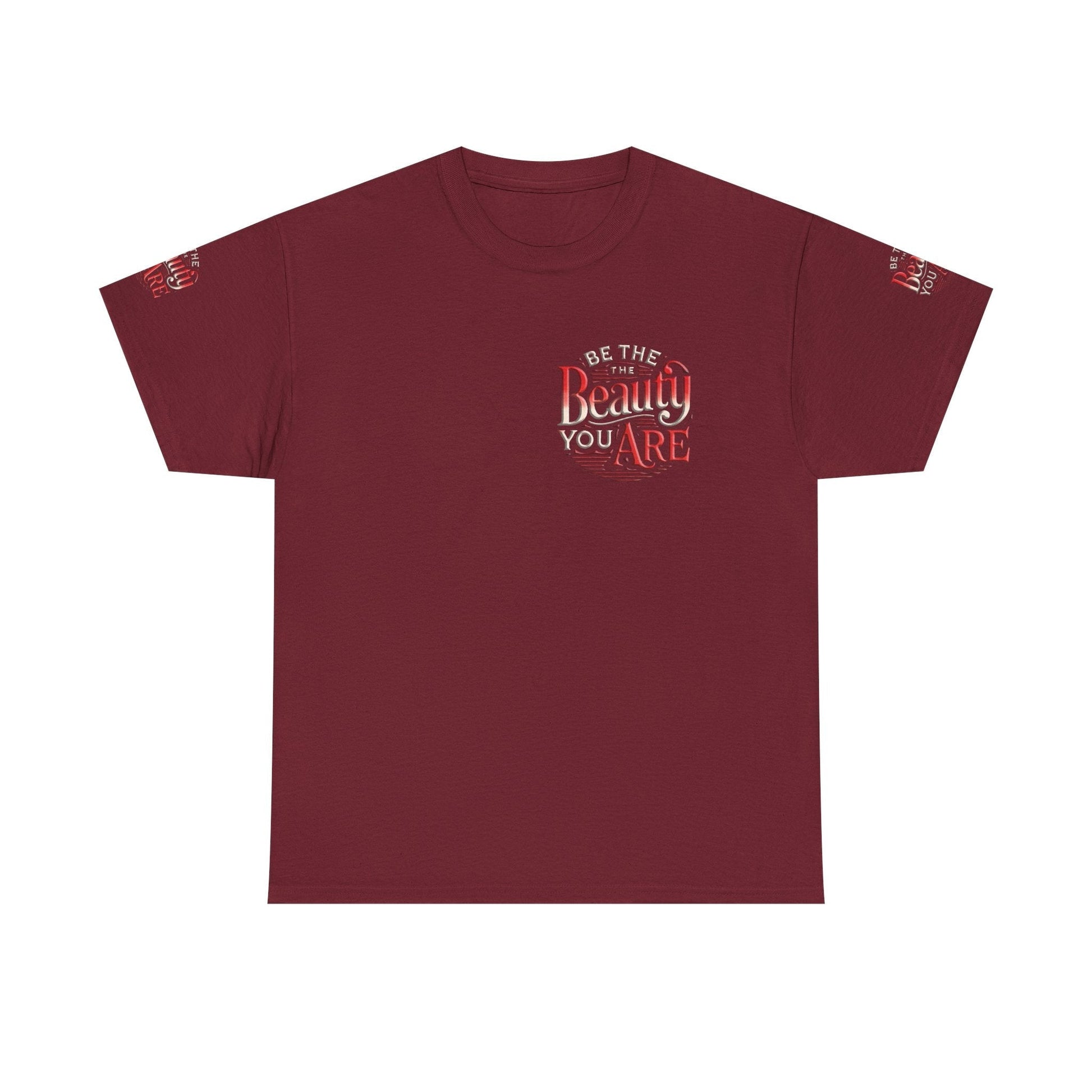 Unisex Heavy Cotton T-shirt - Be the Beauty You Are  Classic & Comfy