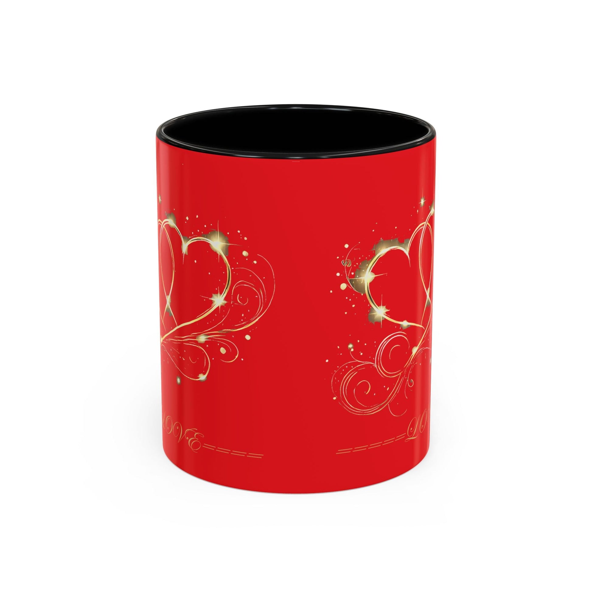 Accent Coffee Mug - (11, 15oz) Valentine Mug Special Bold Color